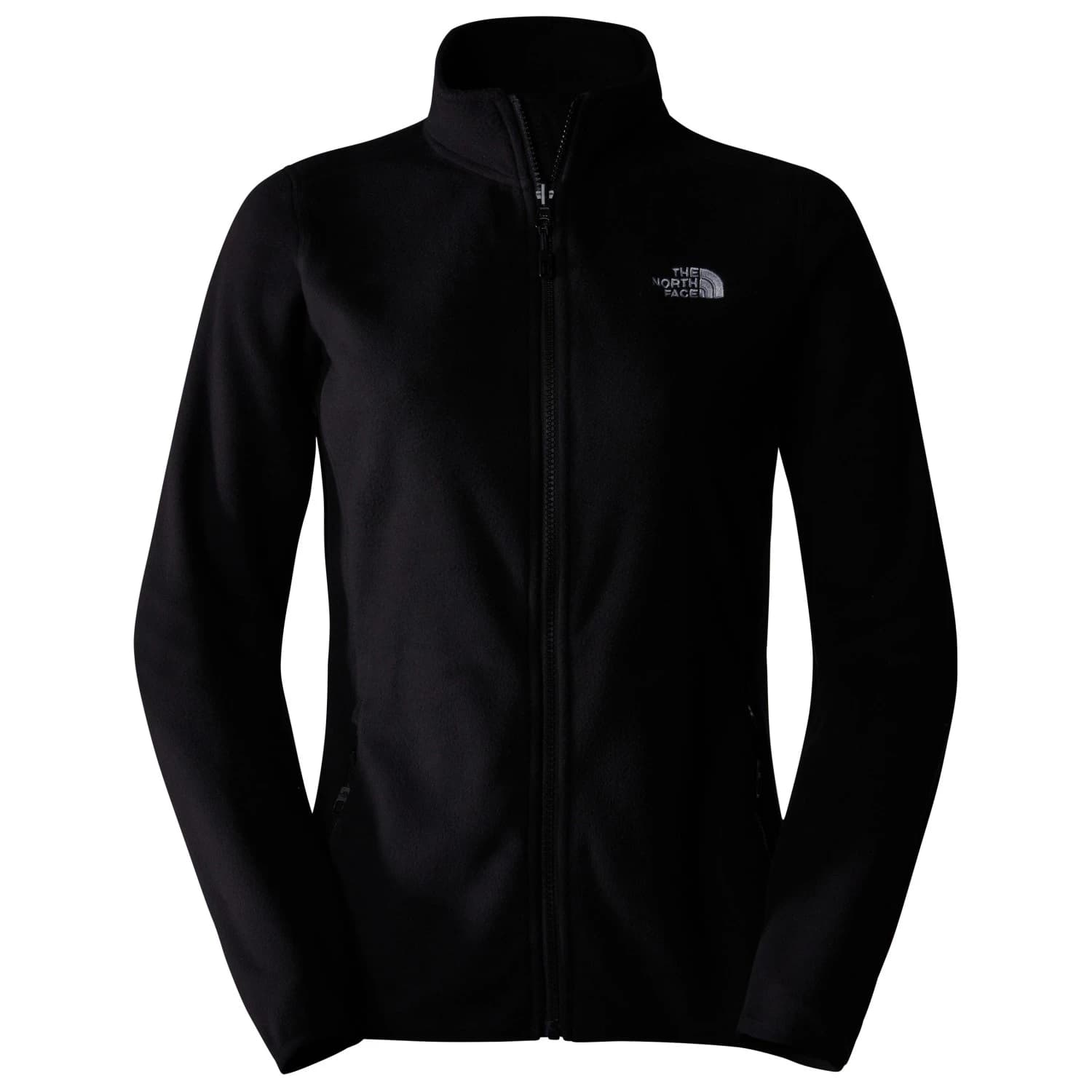 Дамско поларено яке The north face Women's 100 Glacier Full Zip Fleece jacket - TNF Black / Black