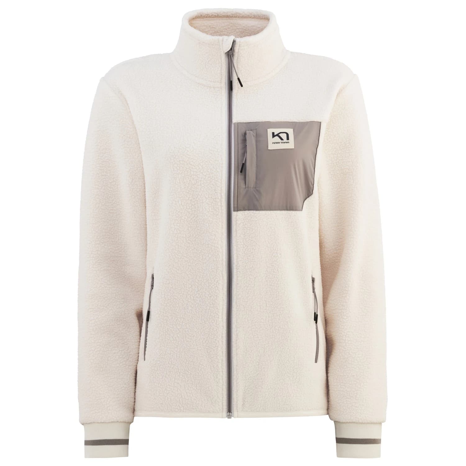 Дамско поларено яке Kari Traa Women's Rothe Midlayer Fleece jacket - Light Beige