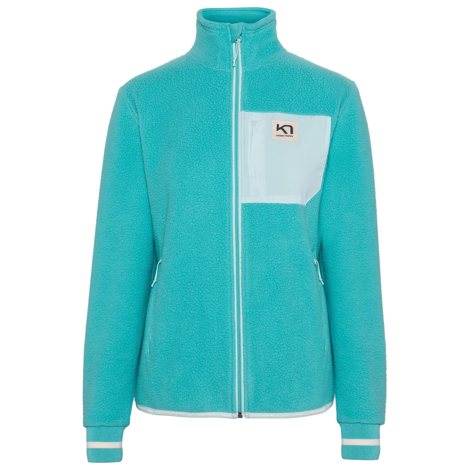 Дамско поларено яке Kari Traa Women's Rothe Midlayer Fleece jacket - Blue Lagoon