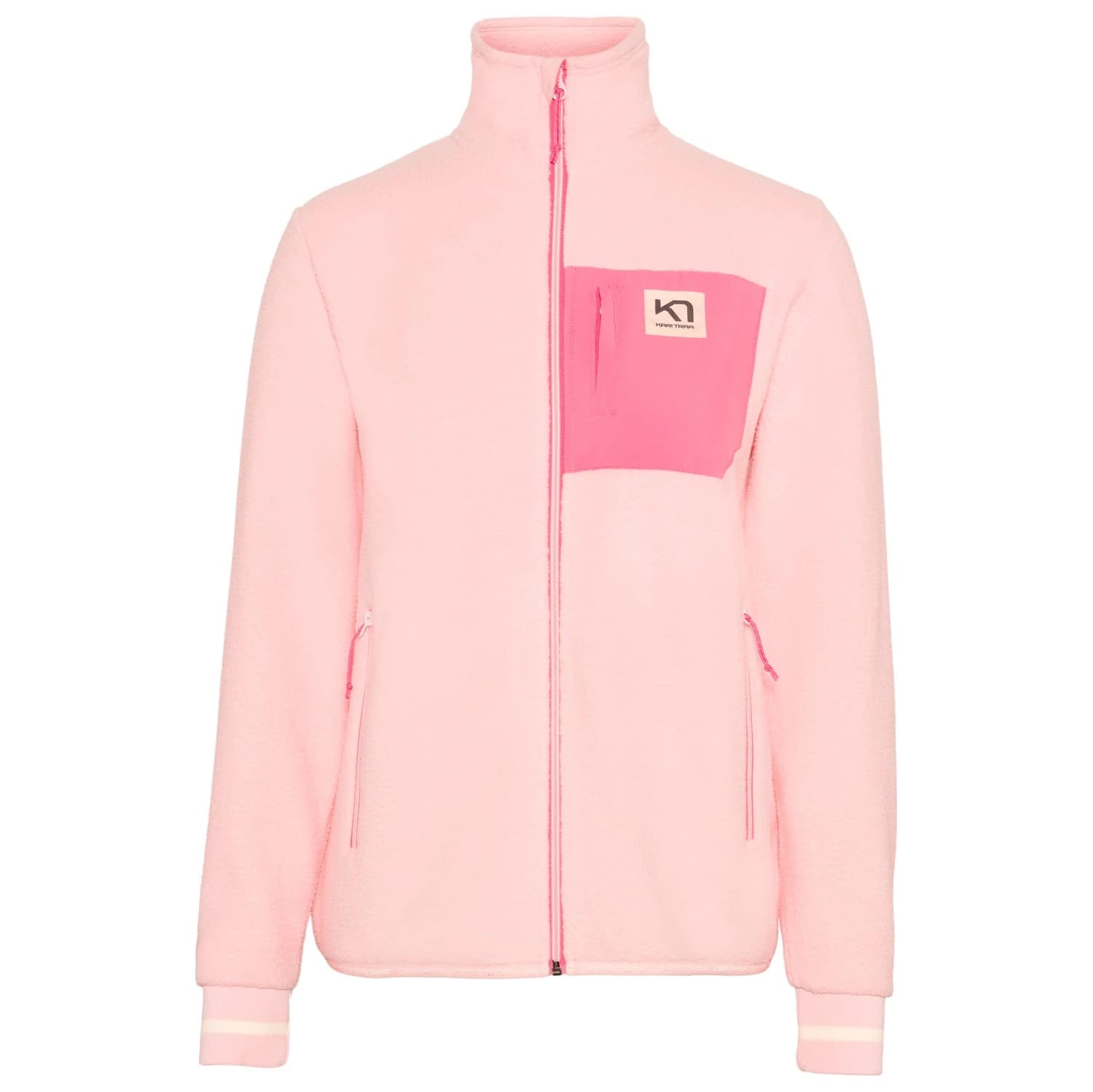 Дамско поларено яке Kari Traa Women's Rothe Midlayer Fleece jacket - Cotton Candy