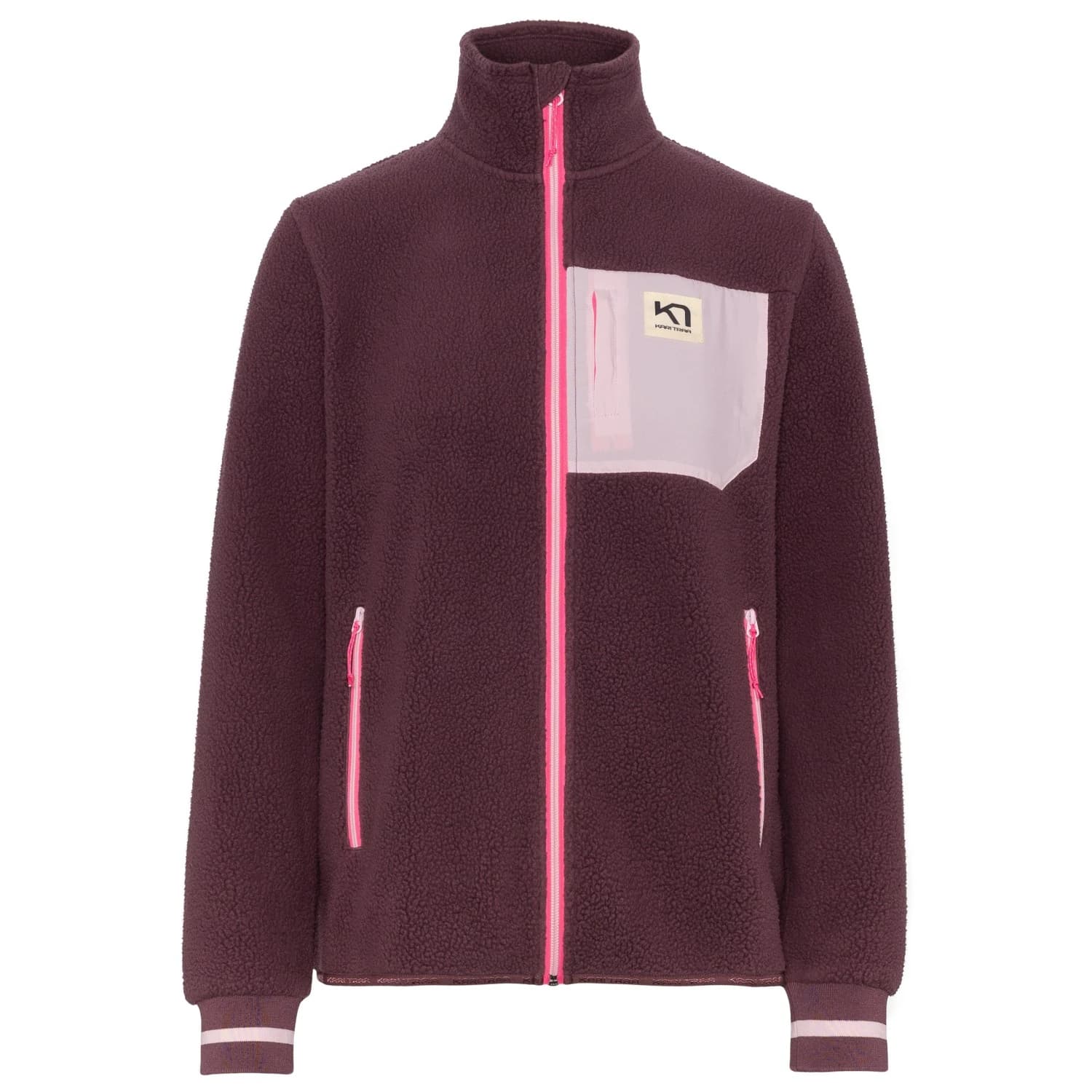 Дамско поларено яке Kari Traa Women's Rothe Midlayer Fleece jacket - Cocoa Powder