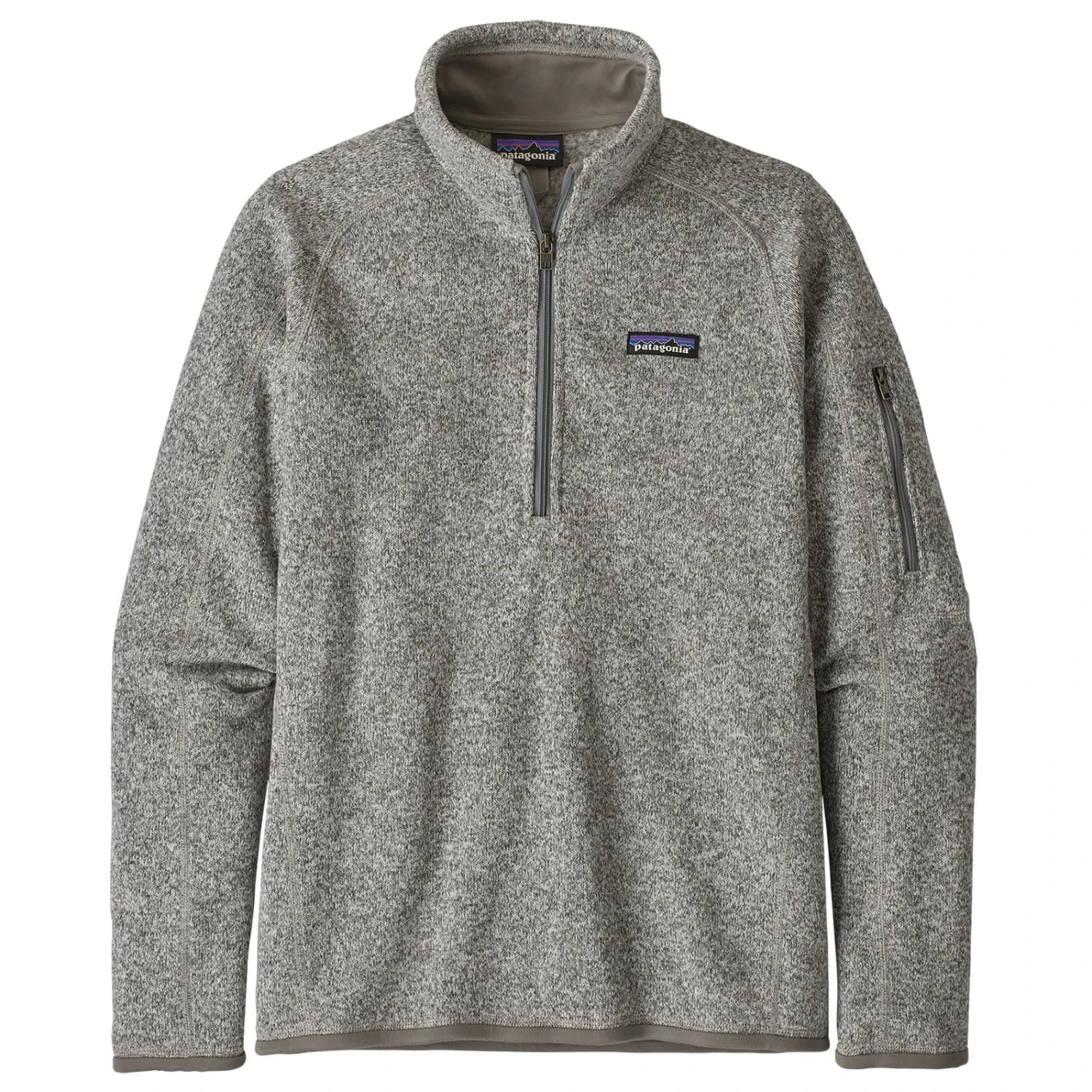 Дамски поларен пуловер Patagonia Women's Better Sweater 1/4 Zip Fleece jumper - Birch White