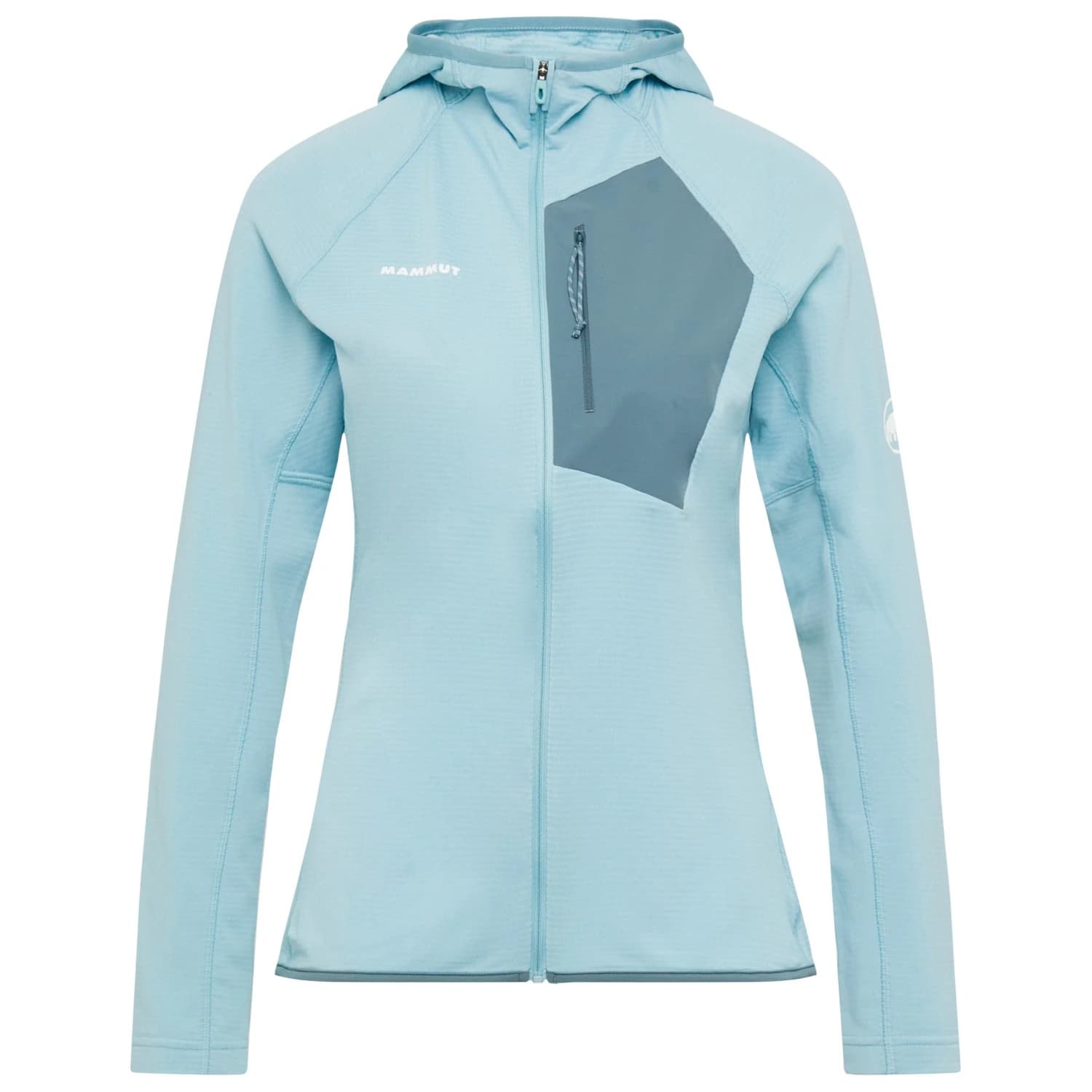Дамско поларено яке Mammut Women's Aenergy Light Midlayer Hooded Jacket Fleece jacket - Nebla / Strata