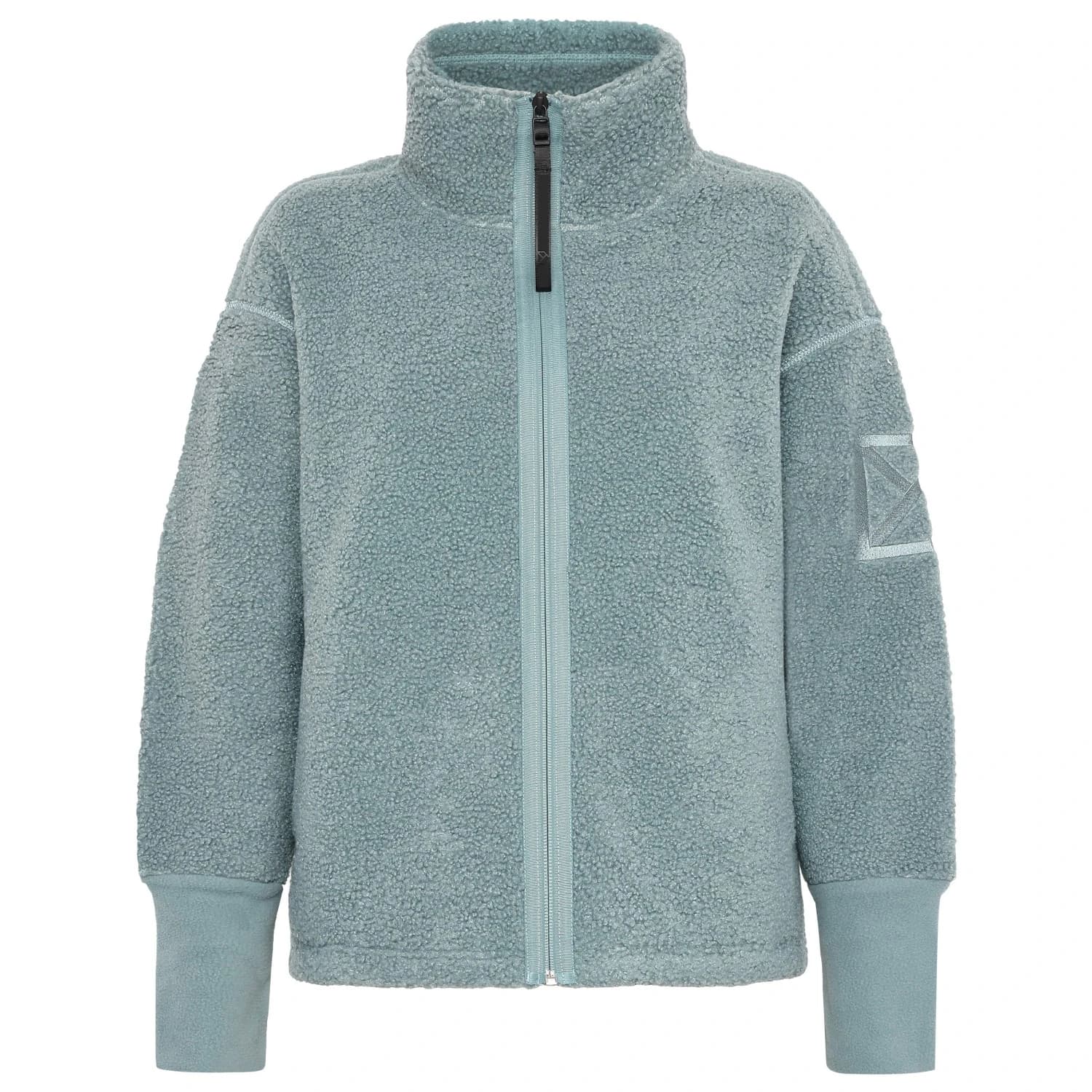 Дамско поларено яке Didriksons Women's Mella Full-Zip 3 Fleece jacket - Factory Blue