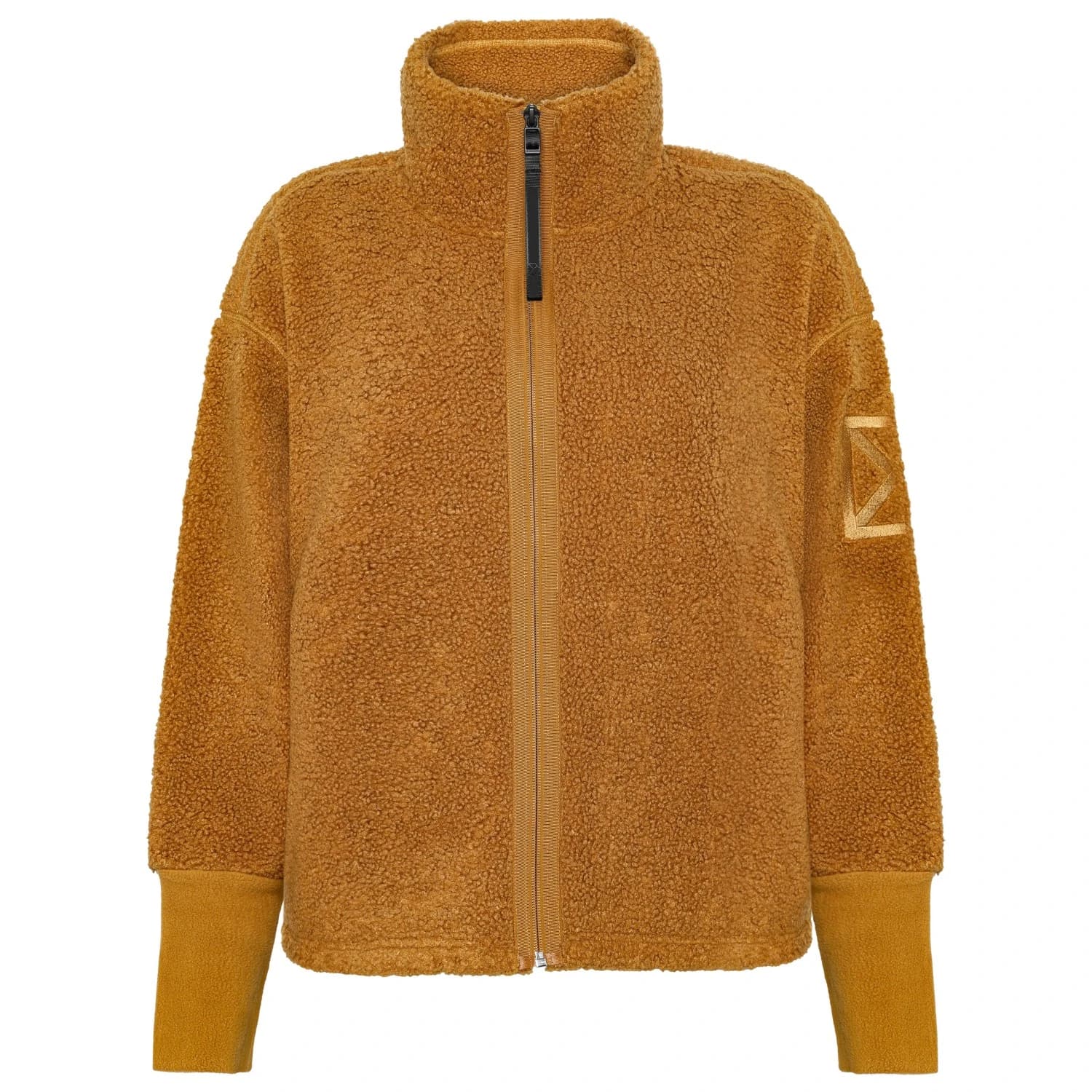 Дамско поларено яке Didriksons Women's Mella Full-Zip 3 Fleece jacket - Spice Brown