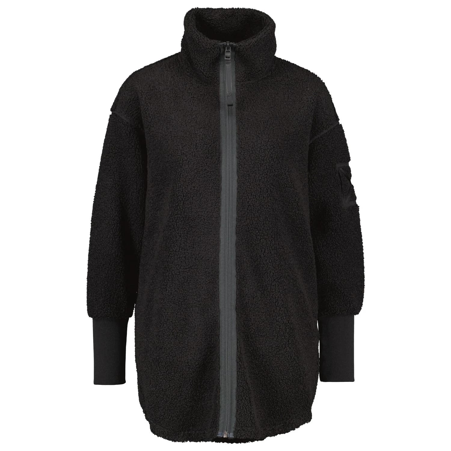 Дамско поларено яке Didriksons Women's Sally Full-Zip 2 Fleece jacket - Black