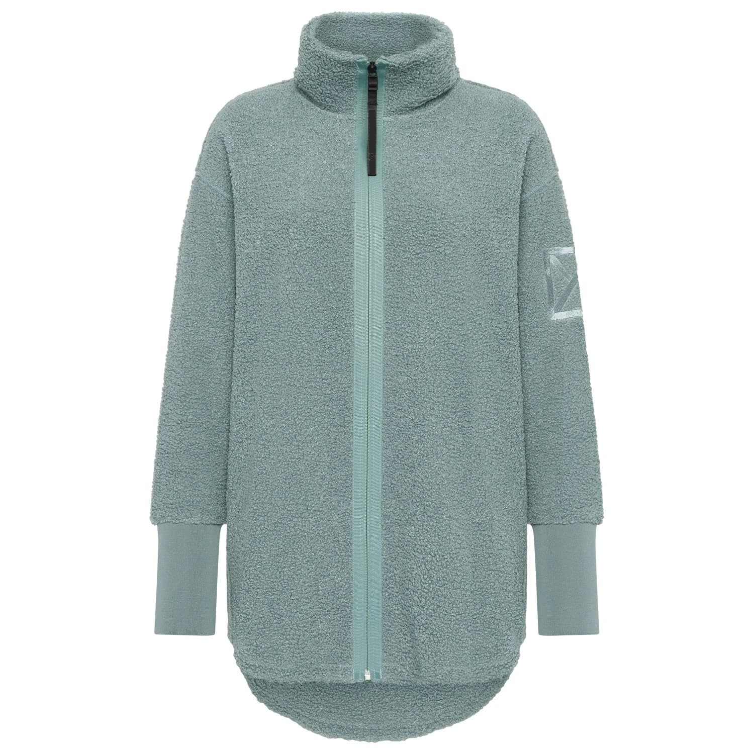 Дамско поларено яке Didriksons Women's Sally Full-Zip 2 Fleece jacket - Factory Blue