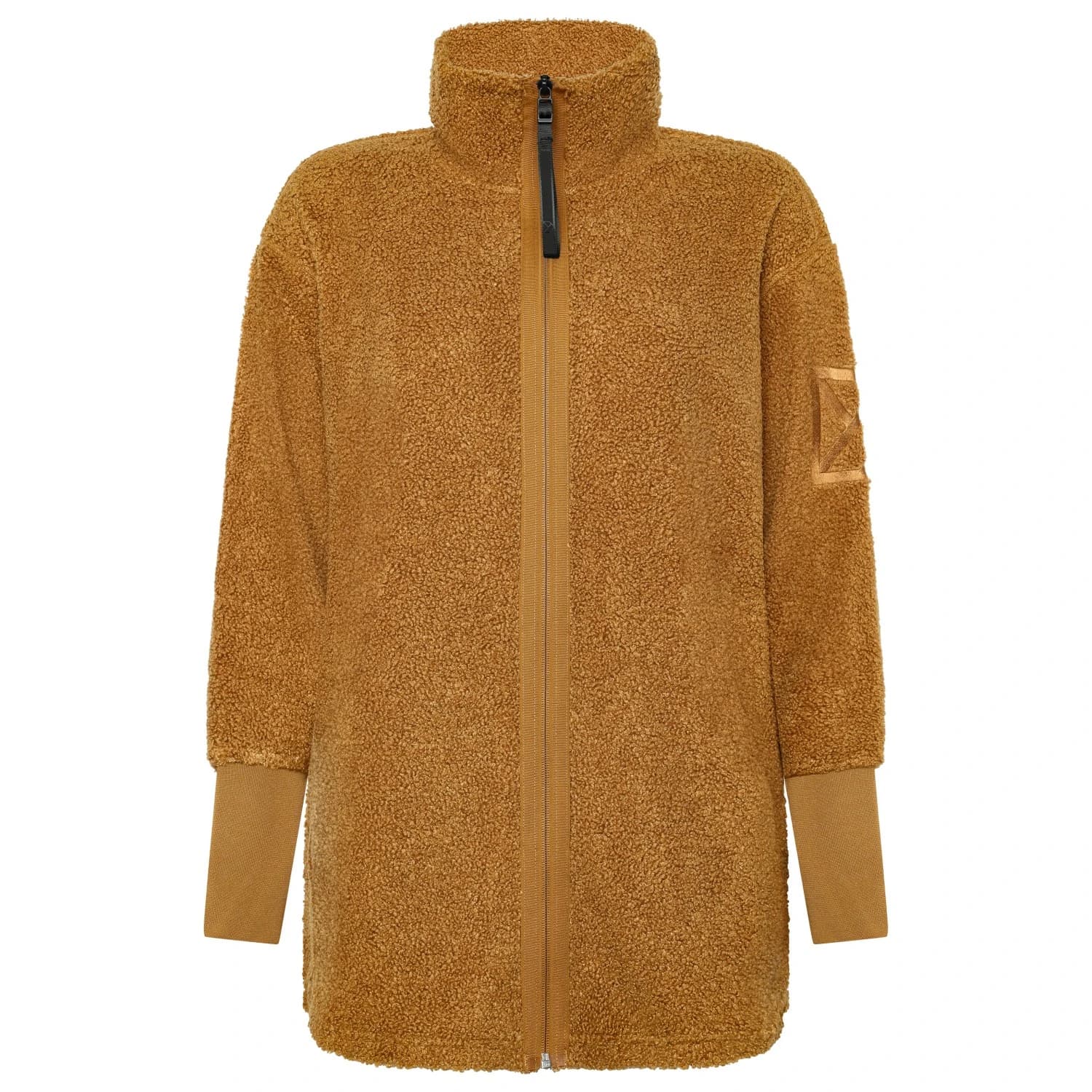 Дамско поларено яке Didriksons Women's Sally Full-Zip 2 Fleece jacket - Spice Brown