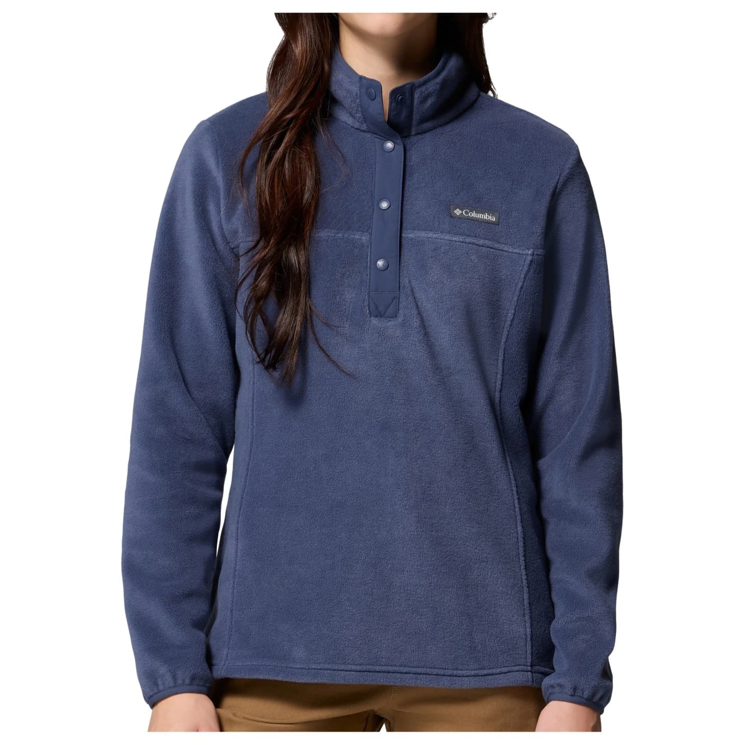 Дамски поларен пуловер Columbia Women's Benton Springs 1/2 Snap Pull Over II Fleece jumper - Nocturnal