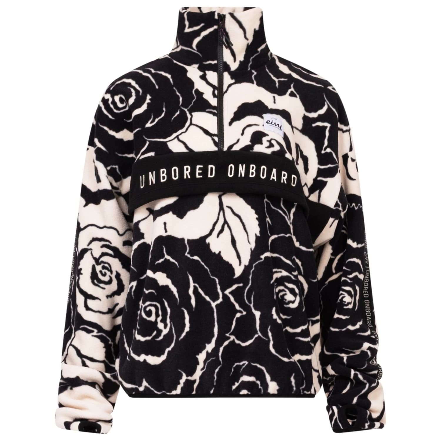 Поларен пуловер Eivy Women's Ball Fleece Fleece jumper - Black / Rose