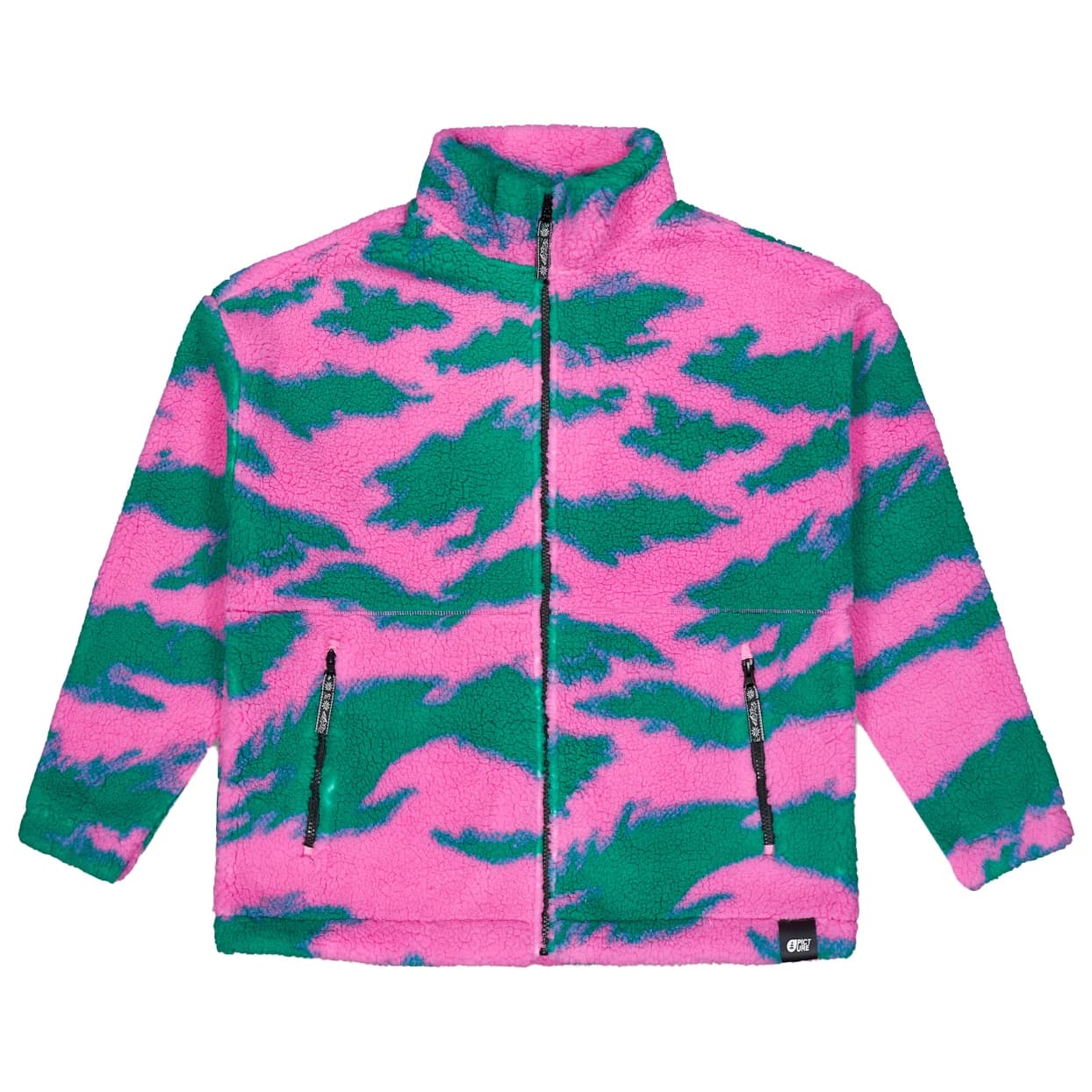 Дамско поларено яке Picture Women's Gypsi Zip Fleece Fleece jacket - Retro Bliss Print