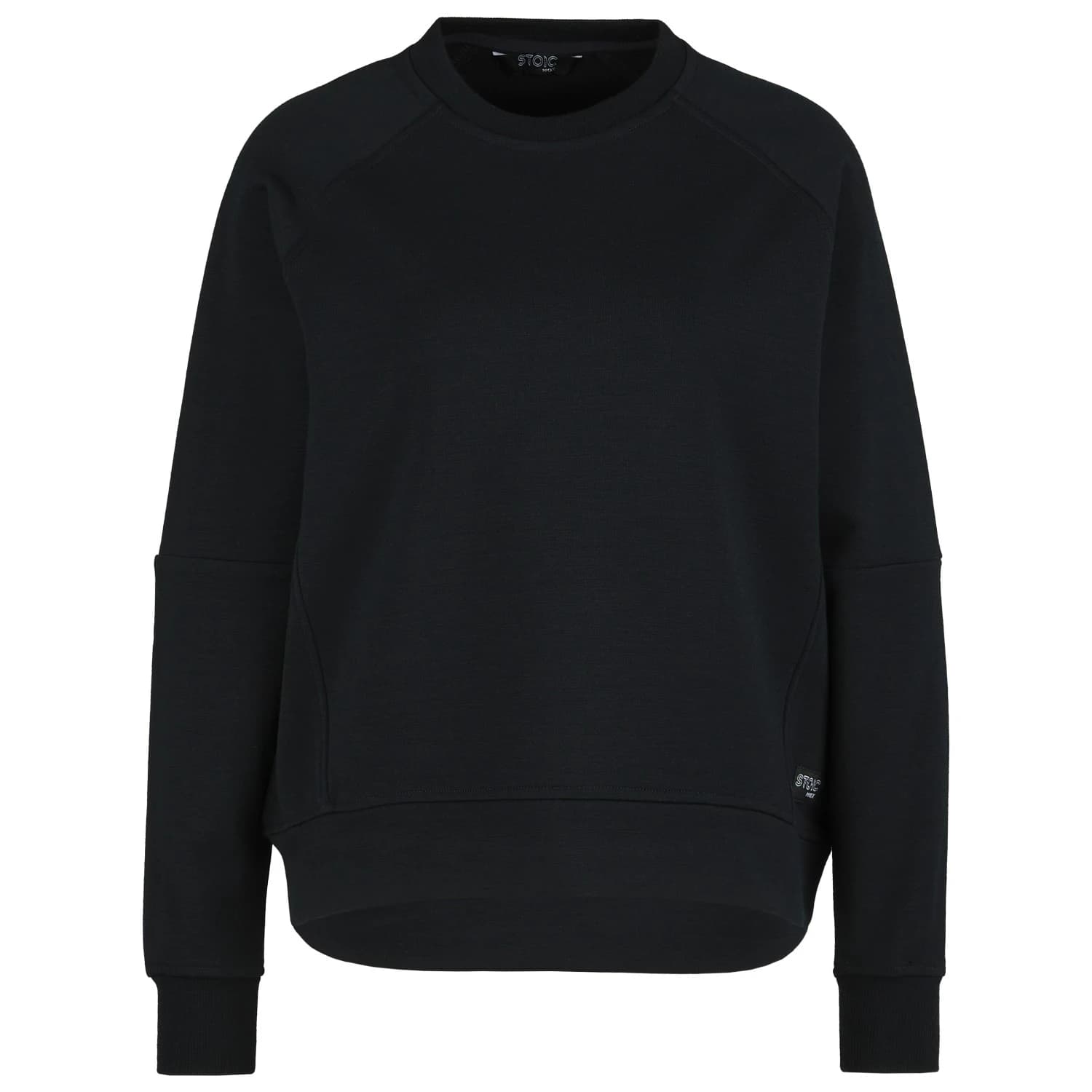 Дамски вълнен пуловер Stoic Women's MerinoFleece335 MMXX. Lulea Crew Merino jumper - Black
