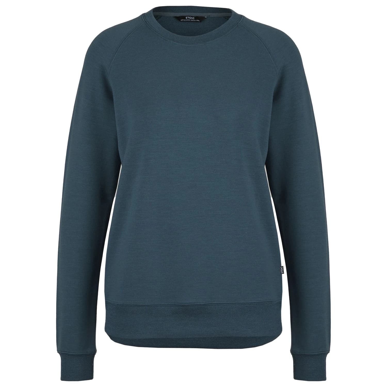 Дамски вълнен пуловер Stoic Women's MerinoTerry285 AlavaaraSt. Crew Pullover Merino jumper - Slate Grey