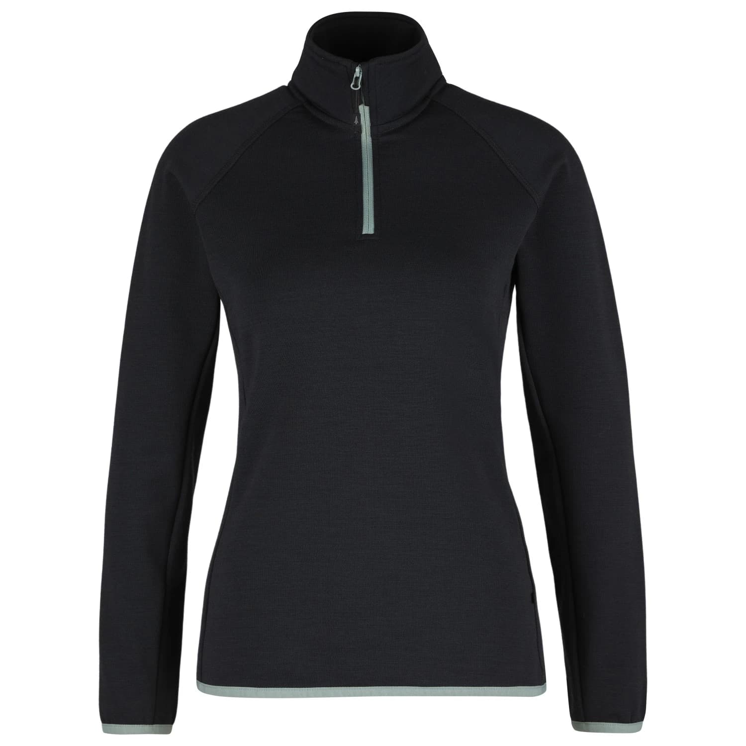 Дамски вълнен пуловер Heber Peak Women's MerinoBlend SaplingHe. Half Zip Jumper - Black