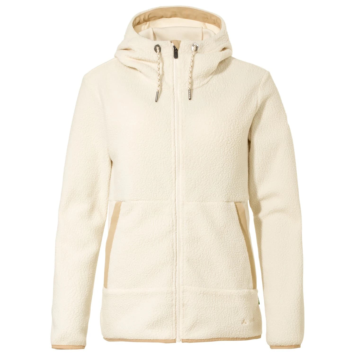 Дамско поларено яке Vaude Women's Manukau Fleece Jacket II Fleece jacket - Ecru