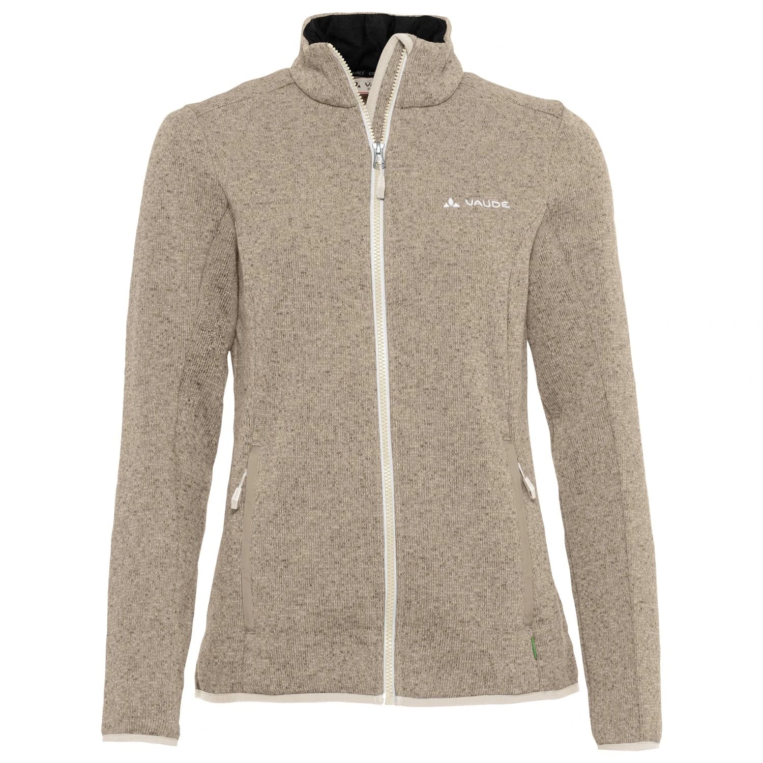Дамско поларено яке Vaude Women's Rienza Jacket IV Fleece jacket - Linen