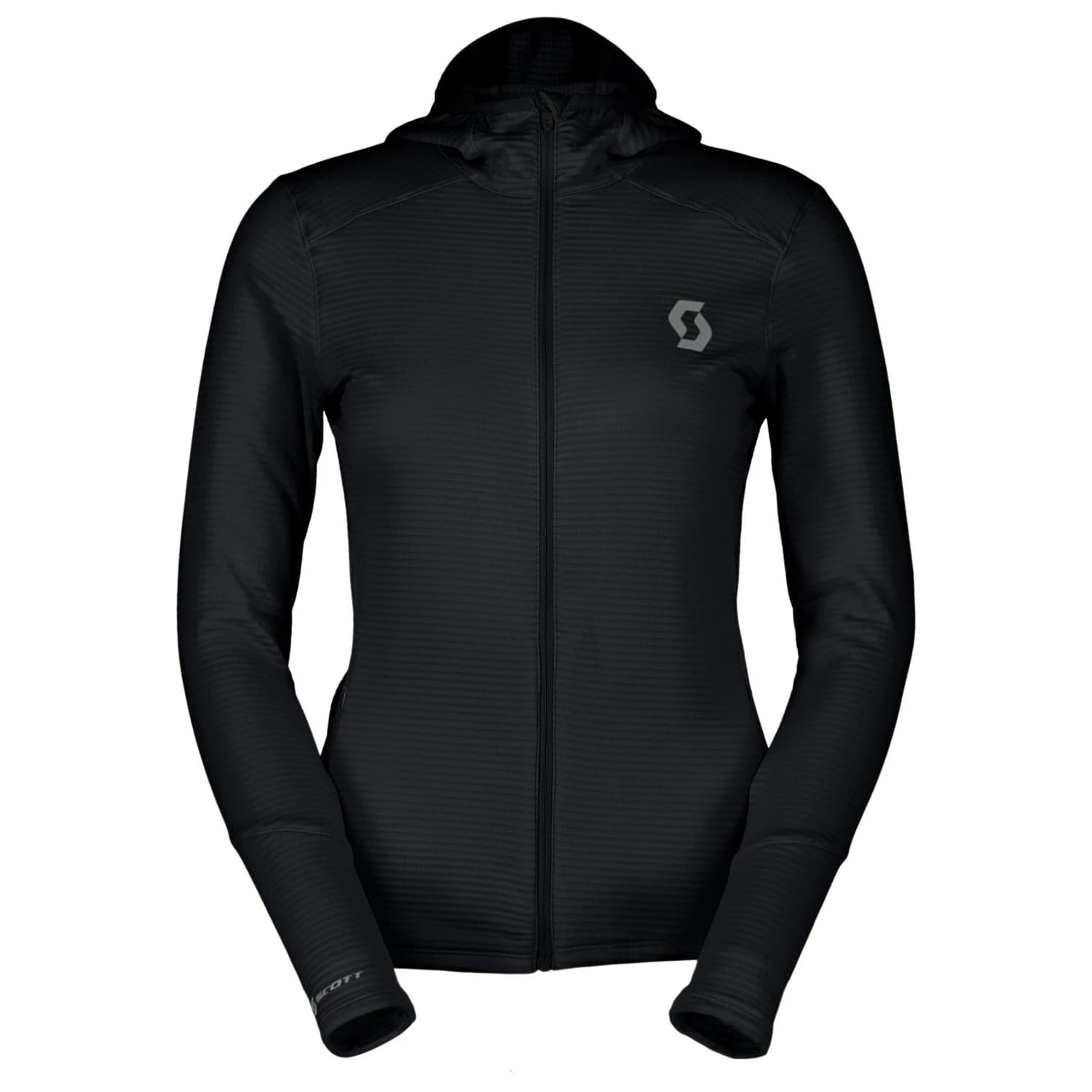 Дамско поларено яке Scott Women's Hoody Defined Light Fleece jacket - Black