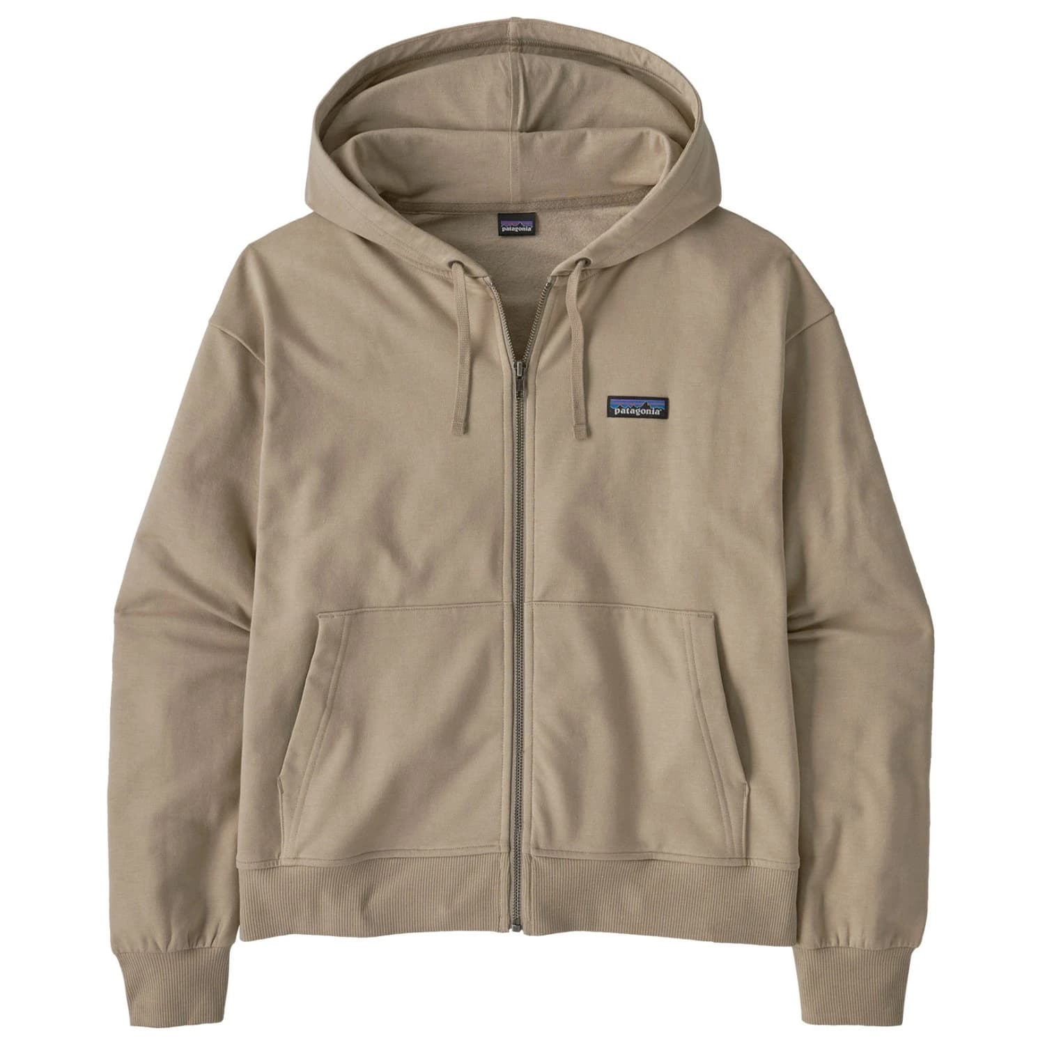 Дамско поларено яке Patagonia Women's Ahnya Full-Zip Hoody Fleece jacket - Seabird Grey
