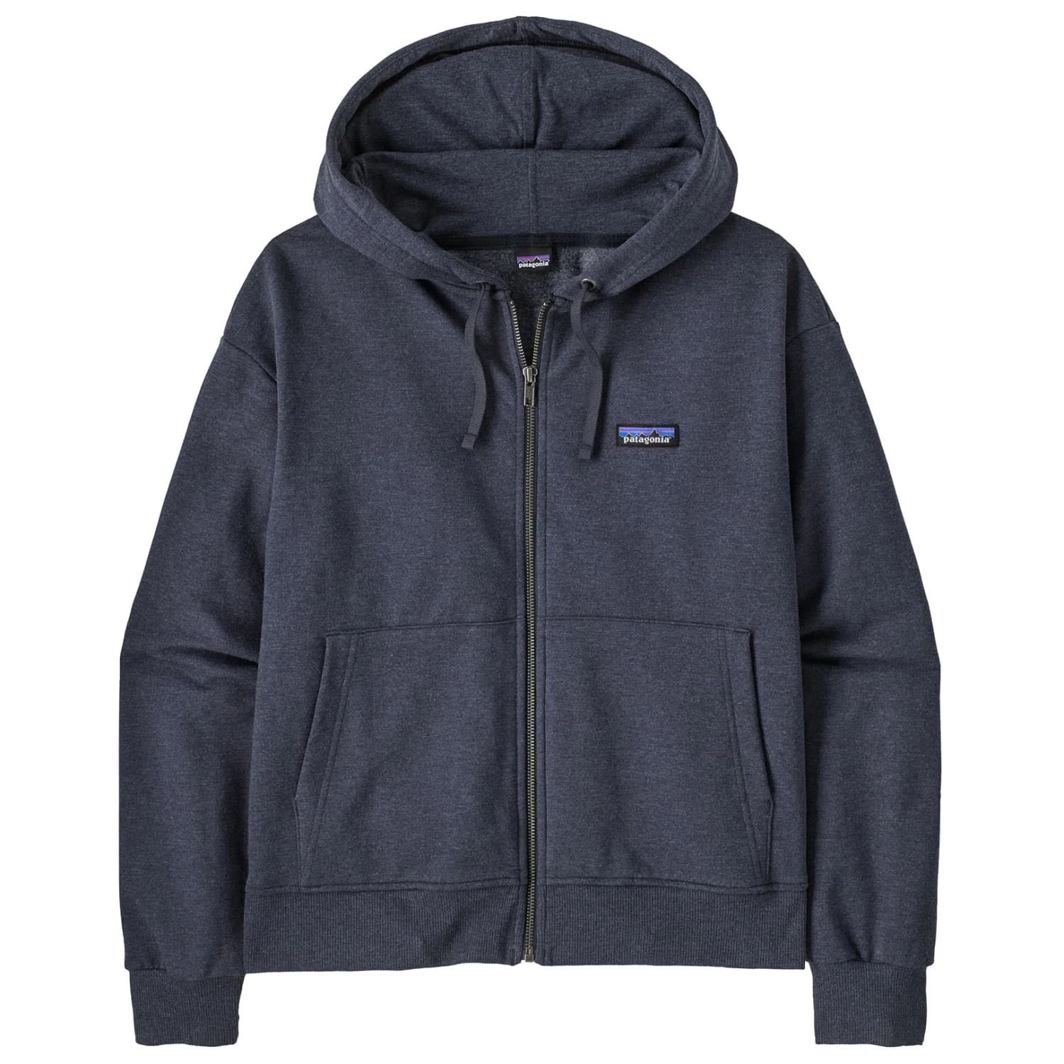 Дамско поларено яке Patagonia Women's Ahnya Full-Zip Hoody Fleece jacket - Sunken Blue