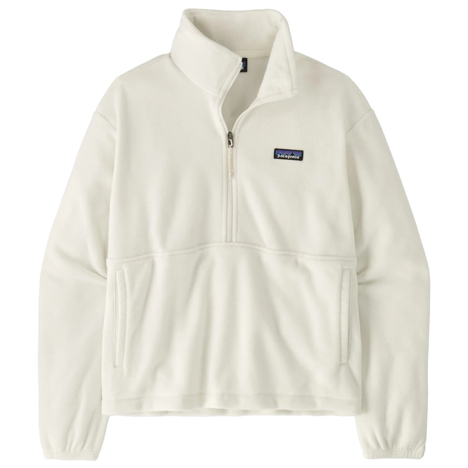 Дамски поларен пуловер Patagonia Women's Micro D 1/2 Zip Fleece P/O Fleece jumper - Birch White