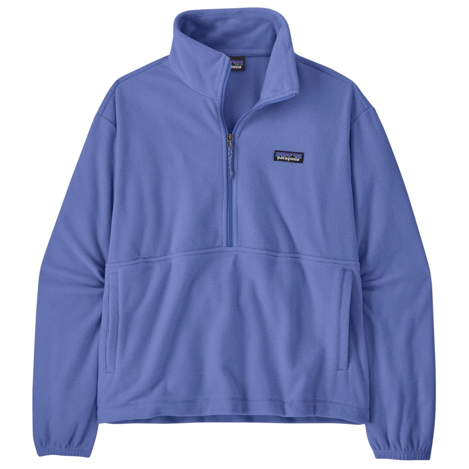 Дамски поларен пуловер Patagonia Women's Micro D 1/2 Zip Fleece P/O Fleece jumper - Diver Blue
