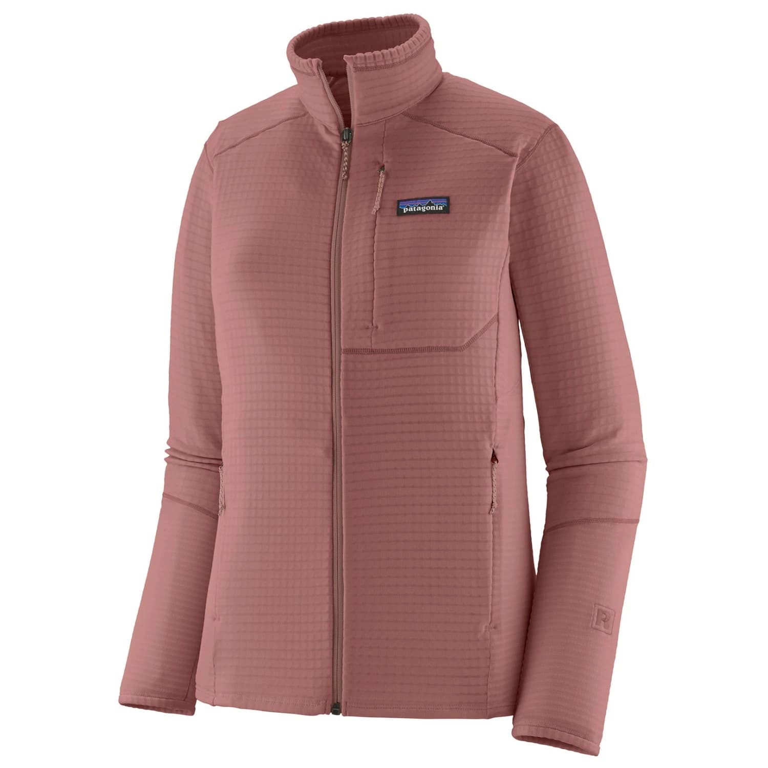 Дамско поларено яке Patagonia Women's R1 Jacket Fleece jacket - Moonrise Taupe