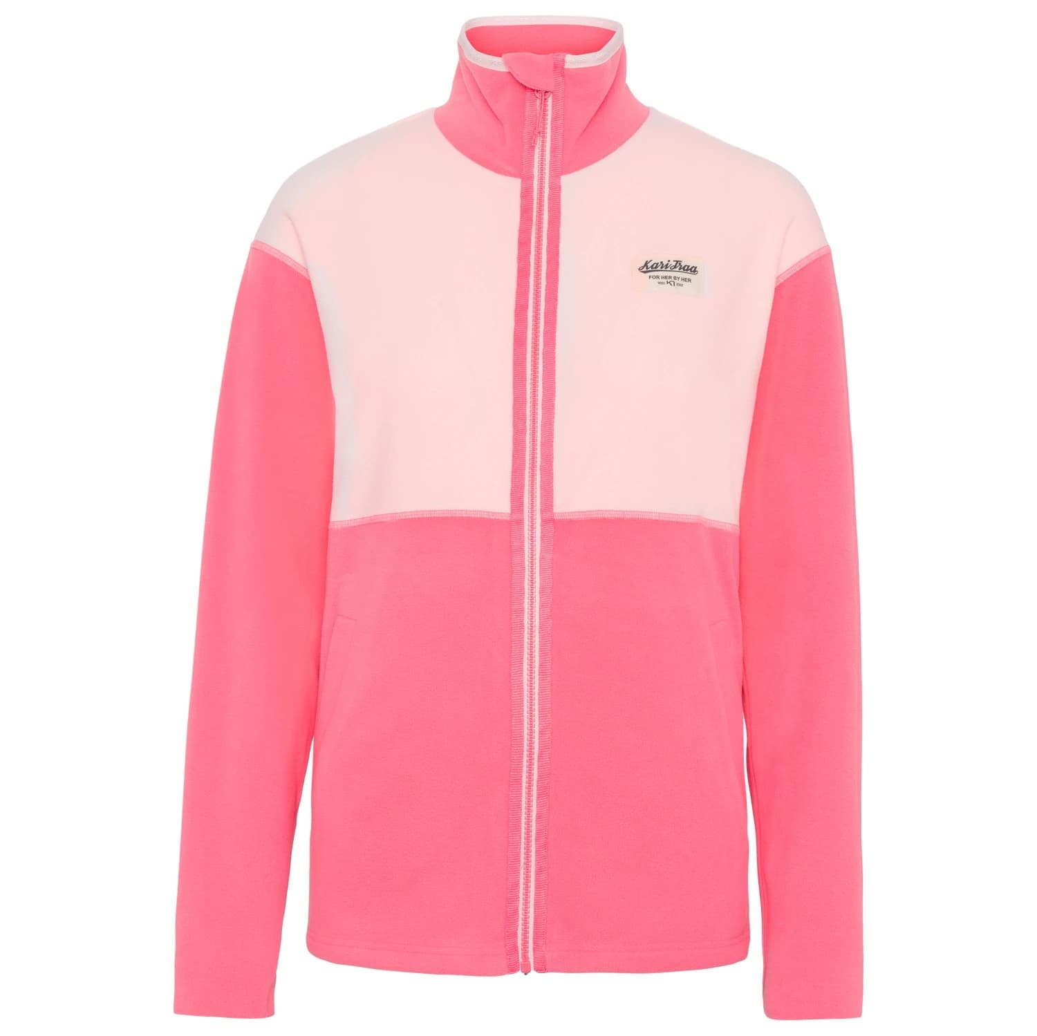 Дамско поларено яке Kari Traa Women's Gracie Midlayer Fleece jacket - Bubblegum