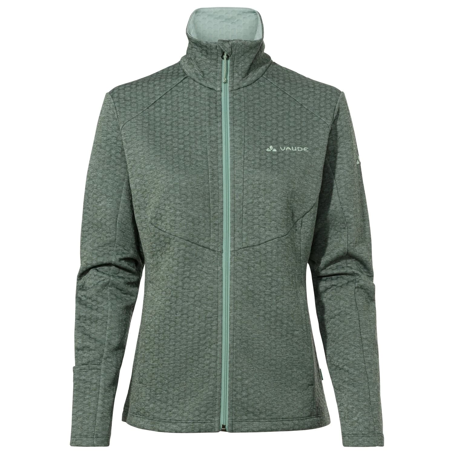 Дамско поларено яке Vaude Women's Skomer Hiking SC Jacket Fleece jacket - Agave