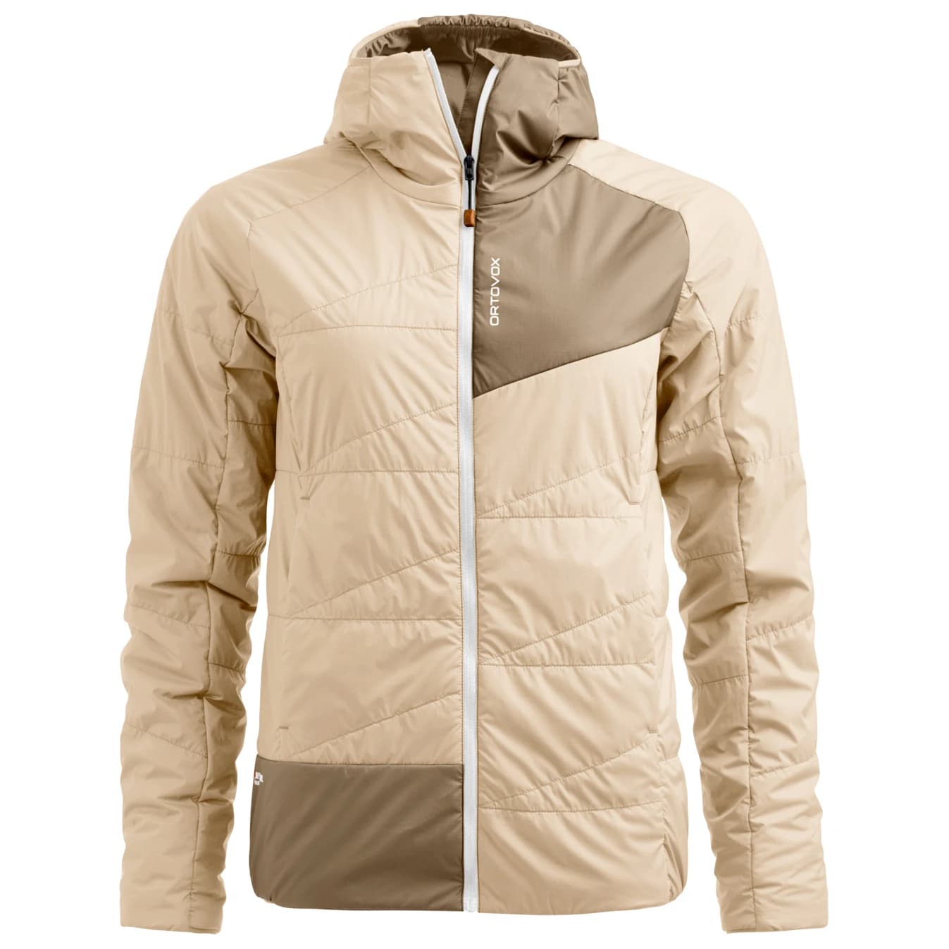 Дамско вълнено яке Ortovox Women's Swisswool Piz Duan Jacket Insulation jacket - White Chalk