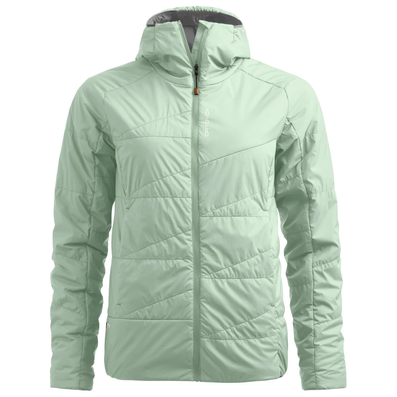 Дамско вълнено яке Ortovox Women's Swisswool Piz Duan Jacket Insulation jacket - Green Acid