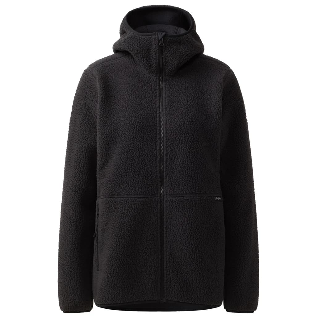 Дамско поларено яке Haglöfs Women's Funäs Pile Hood Fleece jacket - True Black