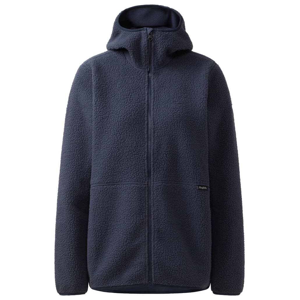 Дамско поларено яке Haglöfs Women's Funäs Pile Hood Fleece jacket - Tarn Blue