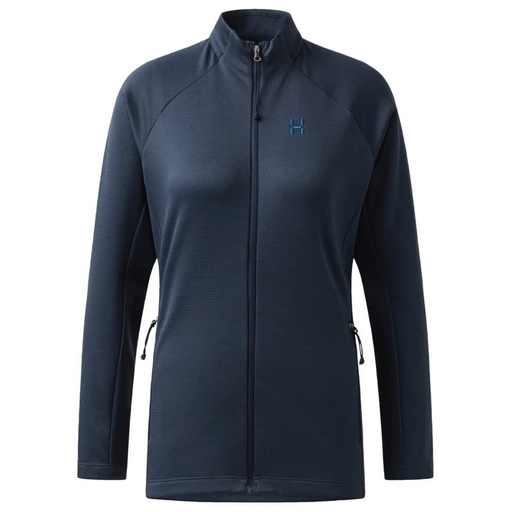Дамско поларено яке Haglöfs Women's Korp Mid Jacket Fleece jacket - Tarn Blue