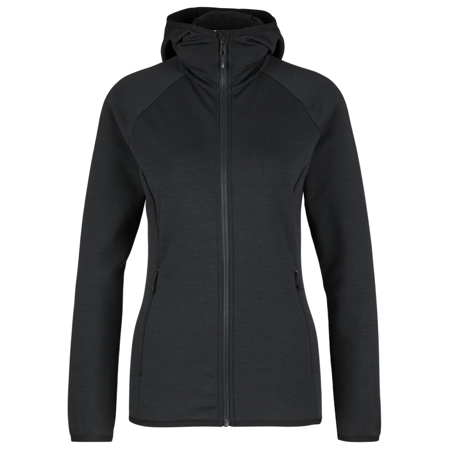 Дамско вълнено яке Heber Peak Women's MerinoBlend SaplingHe. II Zip Hoody Zip-up hoodie - Black