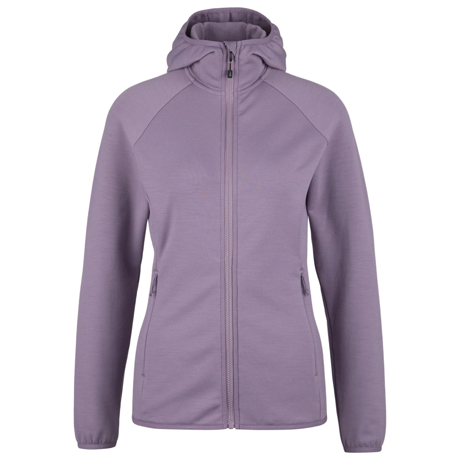 Дамско вълнено яке Heber Peak Women's MerinoBlend SaplingHe. II Zip Hoody Zip-up hoodie - Plum Grey