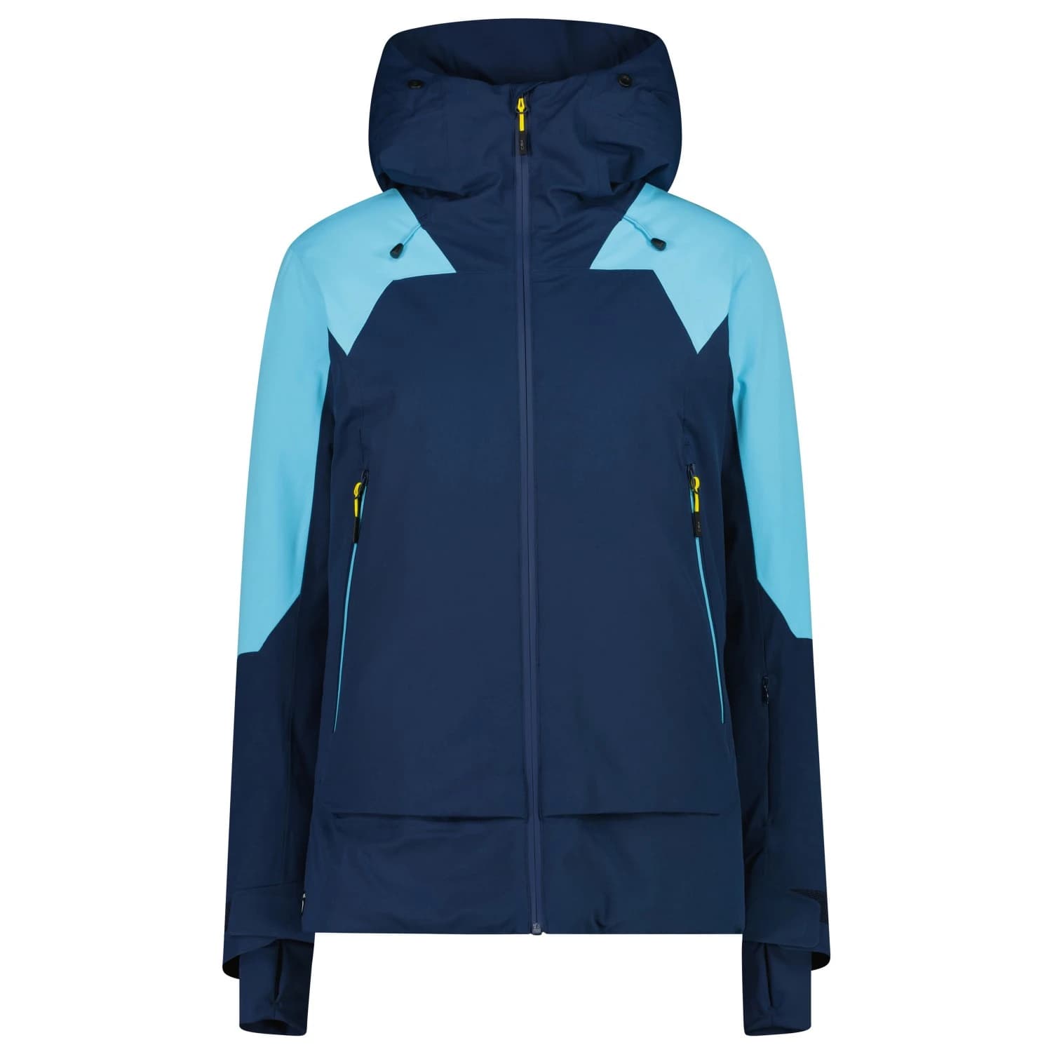 Дамско поларено яке Cmp Women's Jacket Fix Hood Twill Ski jacket - Blue Ink