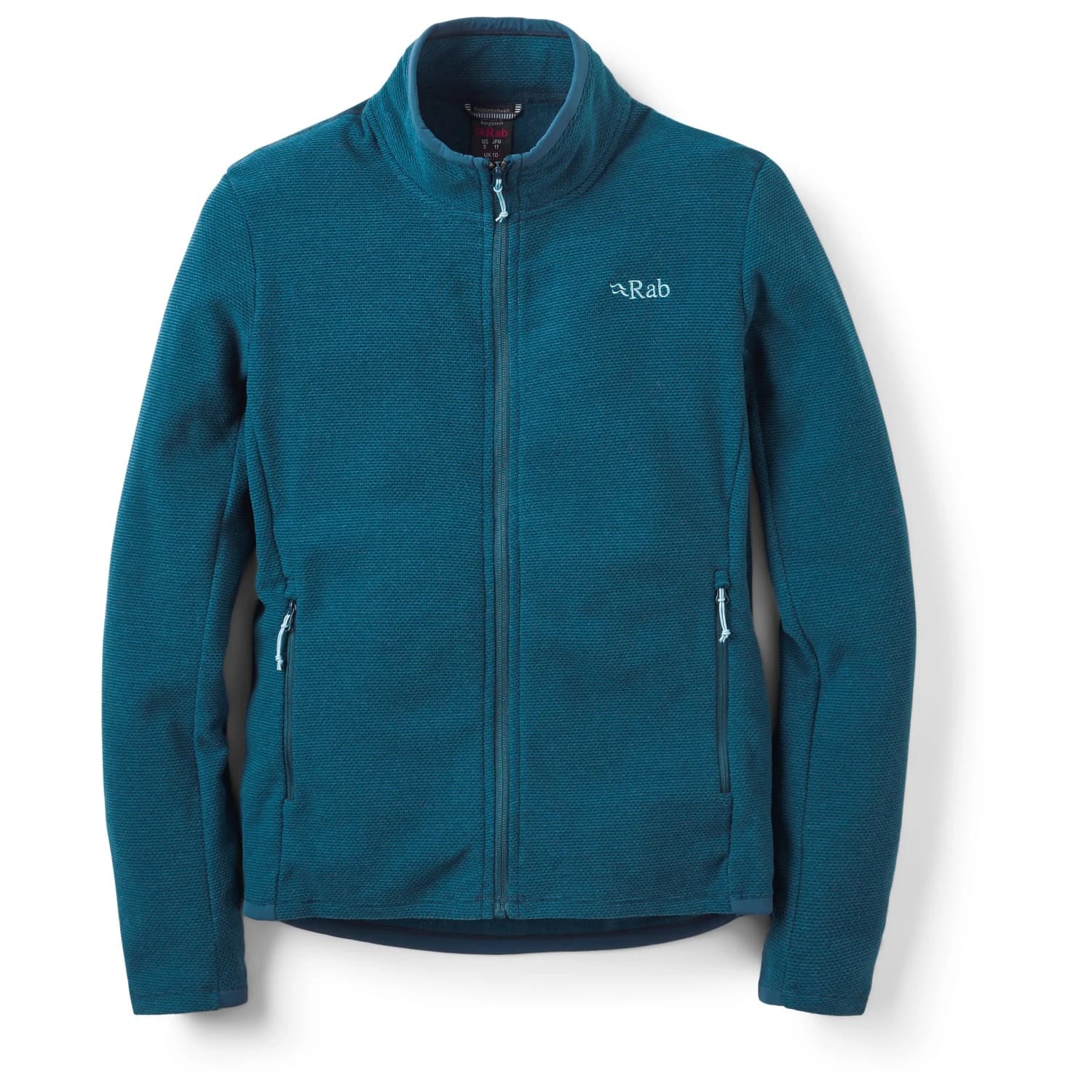 Дамско поларено яке Rab Women's Stavel Jacket Fleece jacket - Tempest Blue