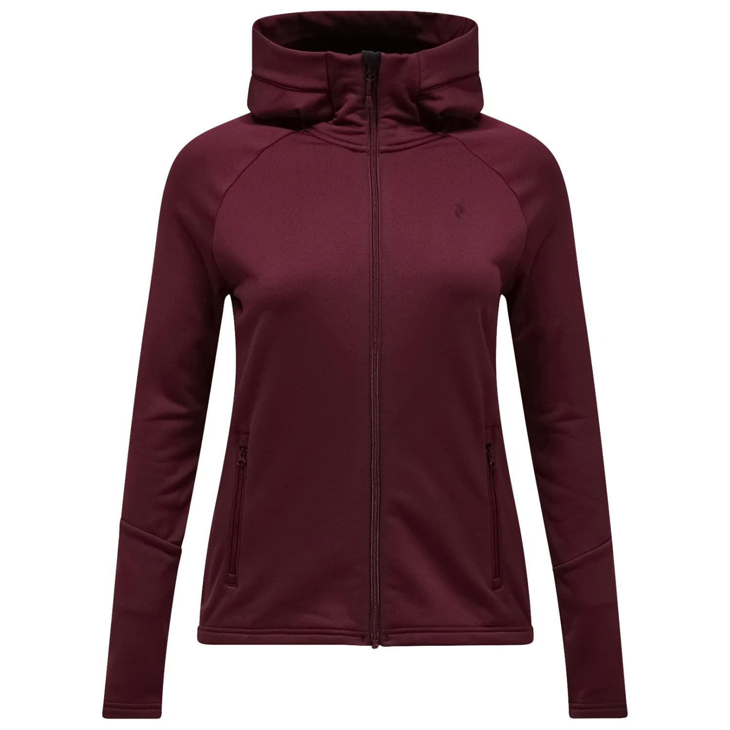 Дамско поларено яке Peak Performance Women's Rider Essentials Zip Hood Fleece jacket - Porto / Porto