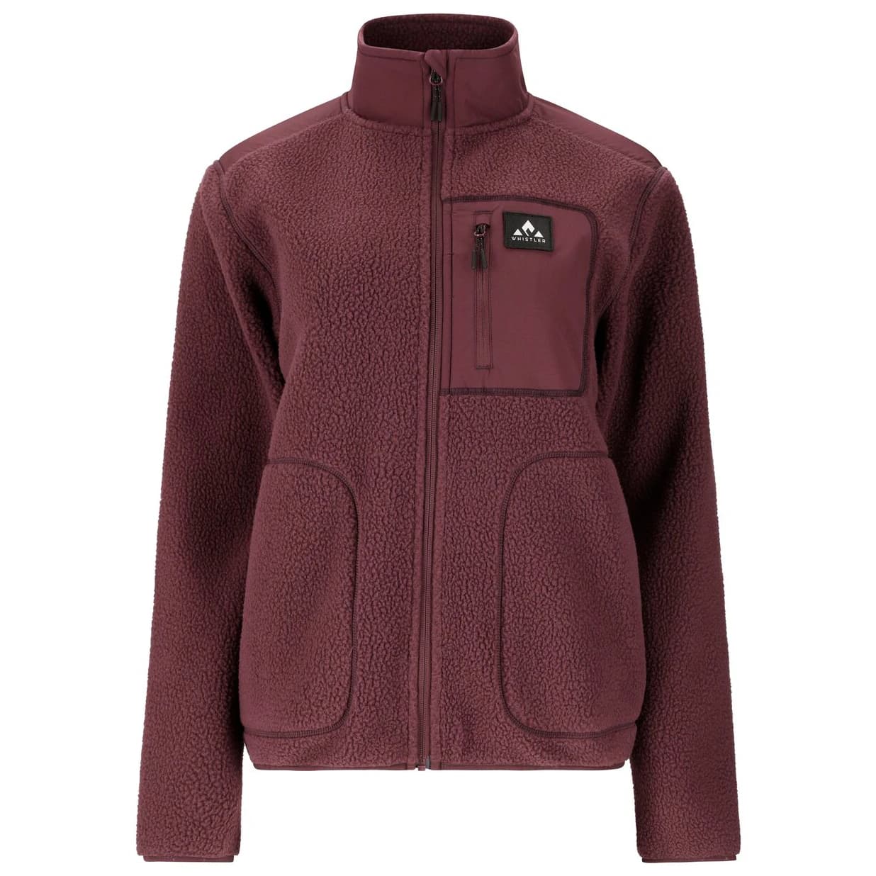 Поларено яке Whistler Women's Felis Teddy Jacket Fleece jacket - Fudge