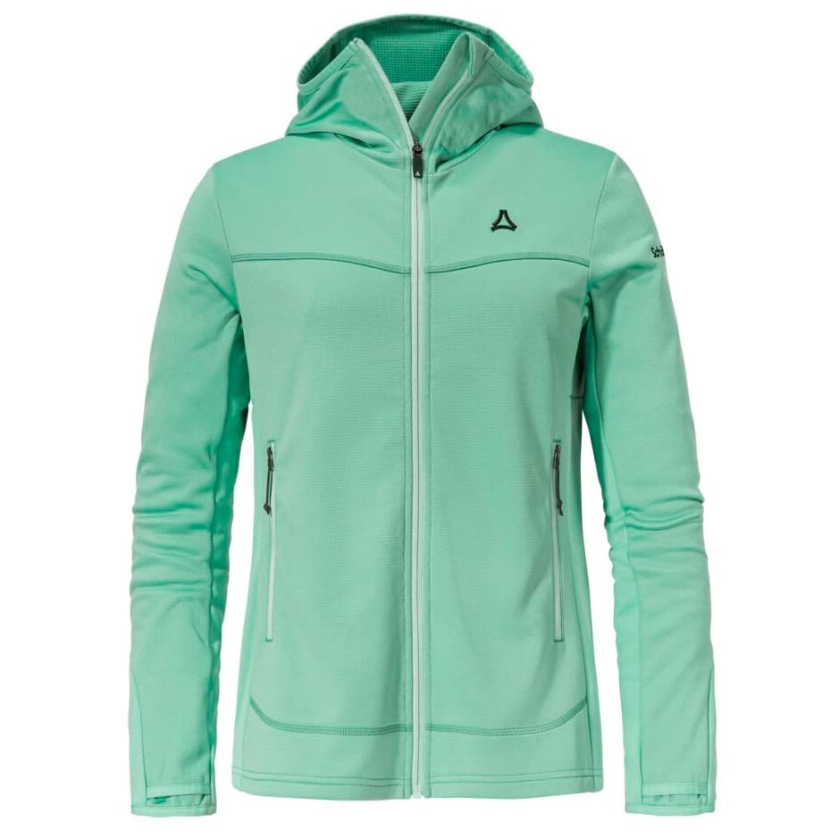 Дамско поларено яке Schöffel Women's Fleece Hoody Milagle Fleece jacket - Gem Jade