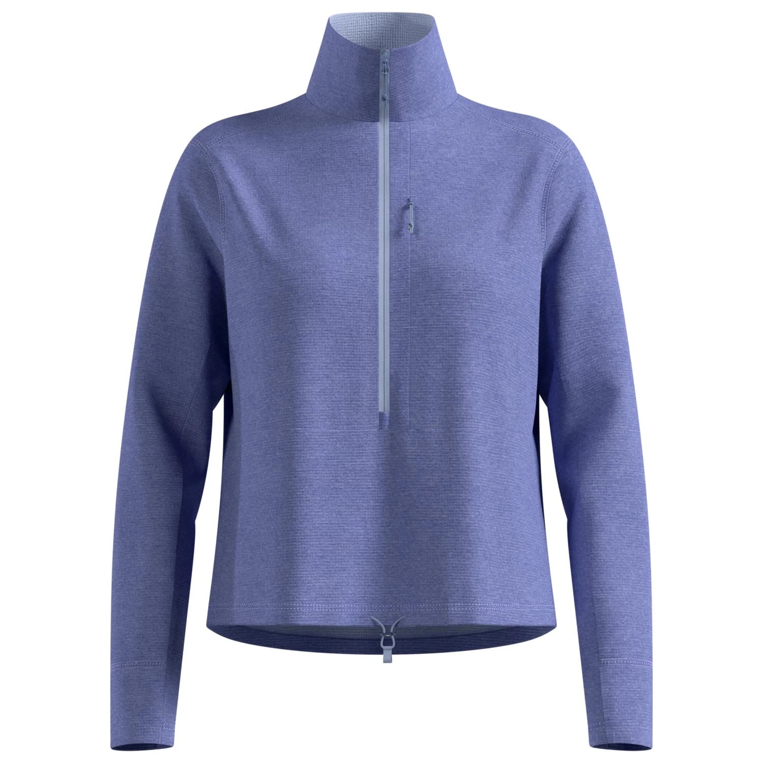 Дамско поларено яке Odlo Women's Mid Layer 1/2 Zip Grid Fleece Fleece jacket - Blue Heron Melange