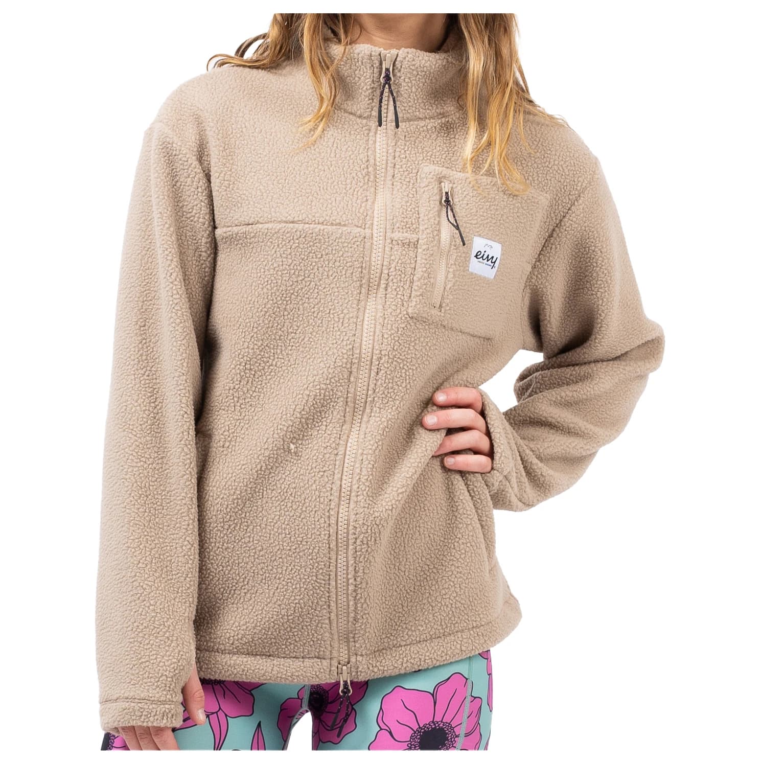 Дамско поларено яке Eivy Women's Versa Sherpa Jacket Fleece jacket - Sand