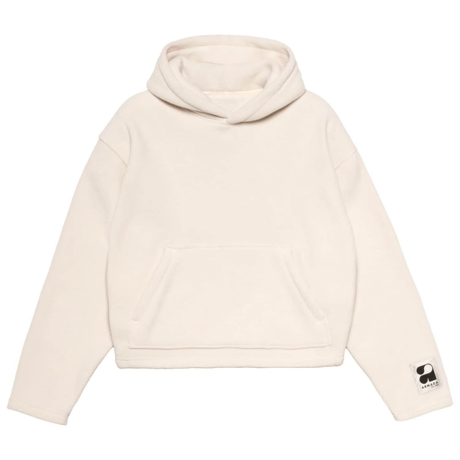Дамски поларен пуловер Armada Women's Carmi Hoodie Fleece jumper - Cream