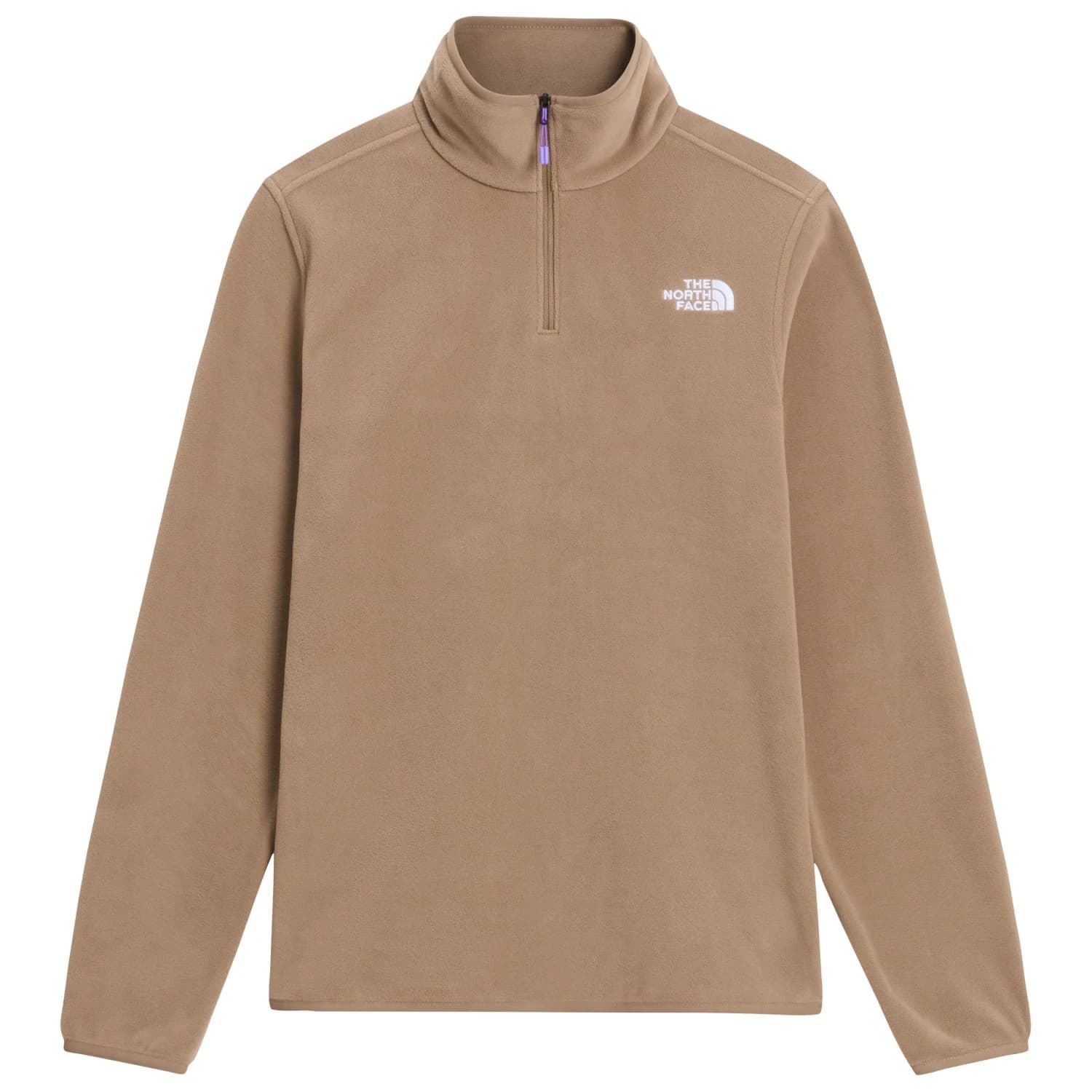 Дамски поларен пуловер The North Face Women's Glacier Fleece 1/4 Zip Jacket Fleece jumper - Garnet