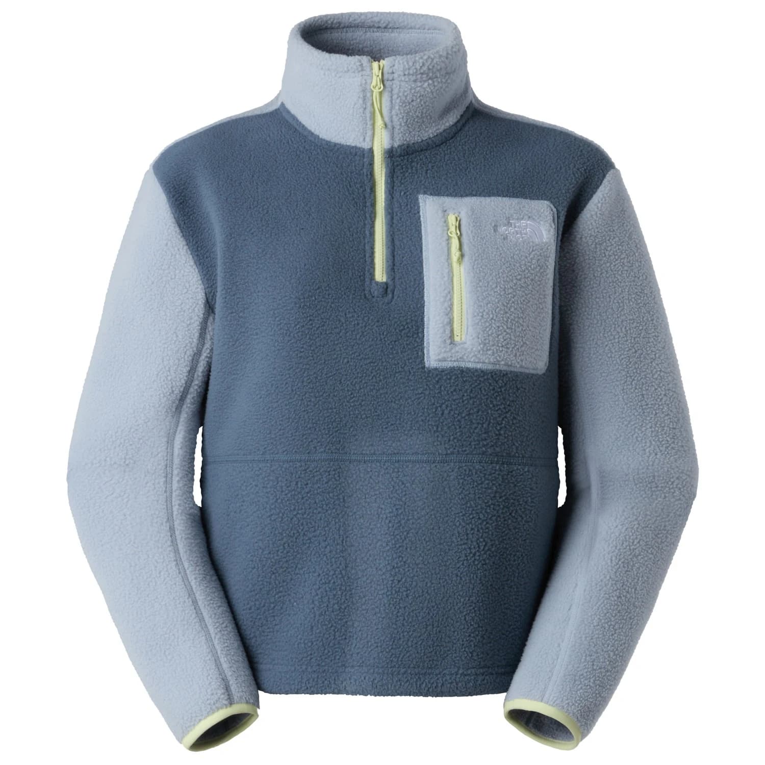 Дамски поларен пуловер The North Face Women's Yumiori 1/4 Zip Fleece jumper - Granite Grey / Frost Grey