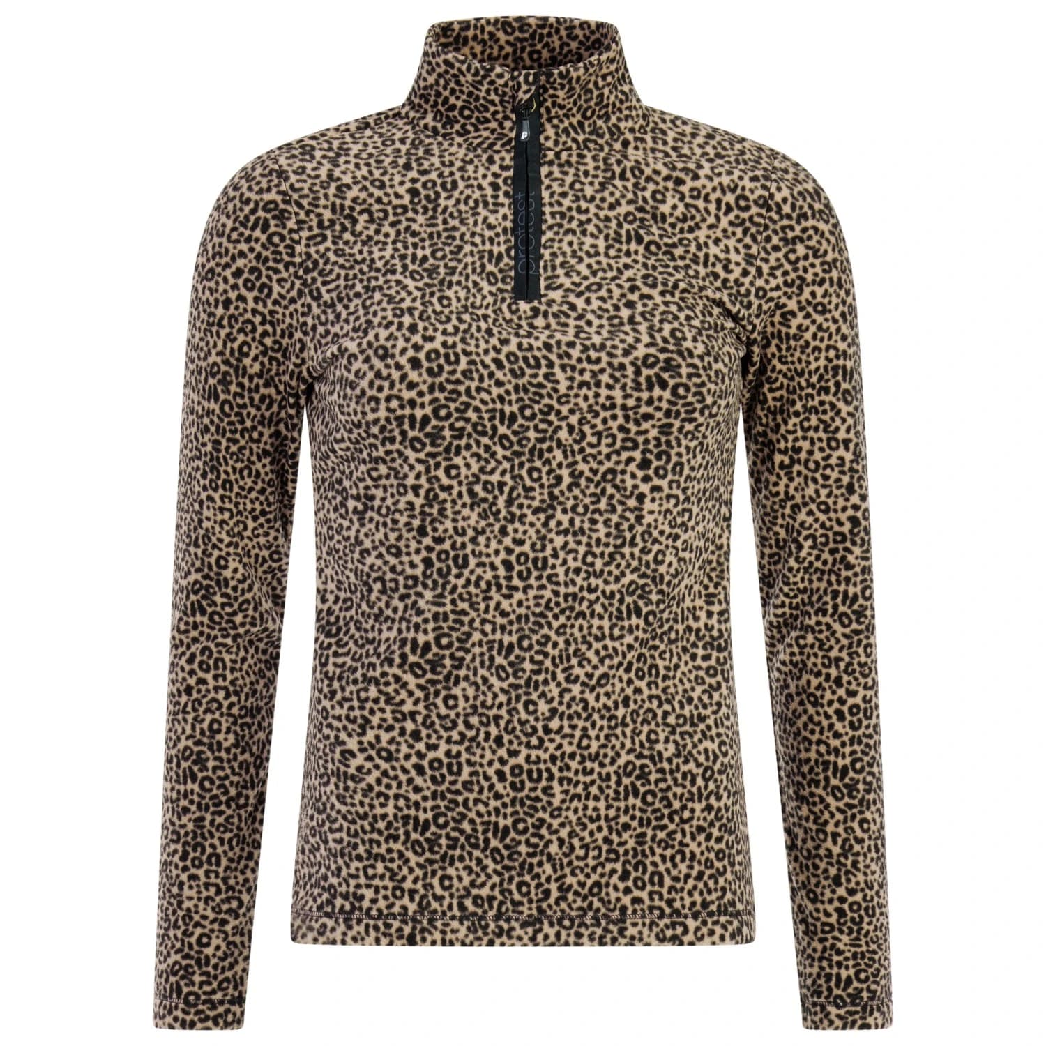 Поларен пуловер Protest Women's PRTRefuzzy 1/4 Zip Active Top Fleece jumper - True Black