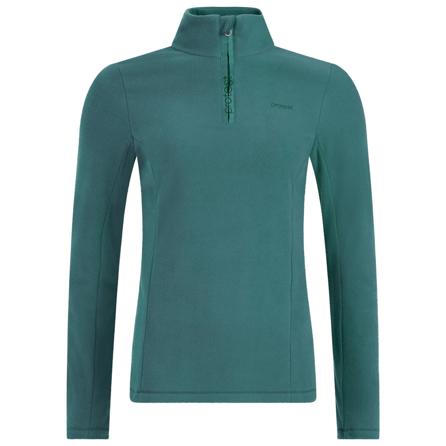 Поларен пуловер Protest Women's PRTRemutez 1/4 Zip Active Top Fleece jumper - Rainstorm Blue
