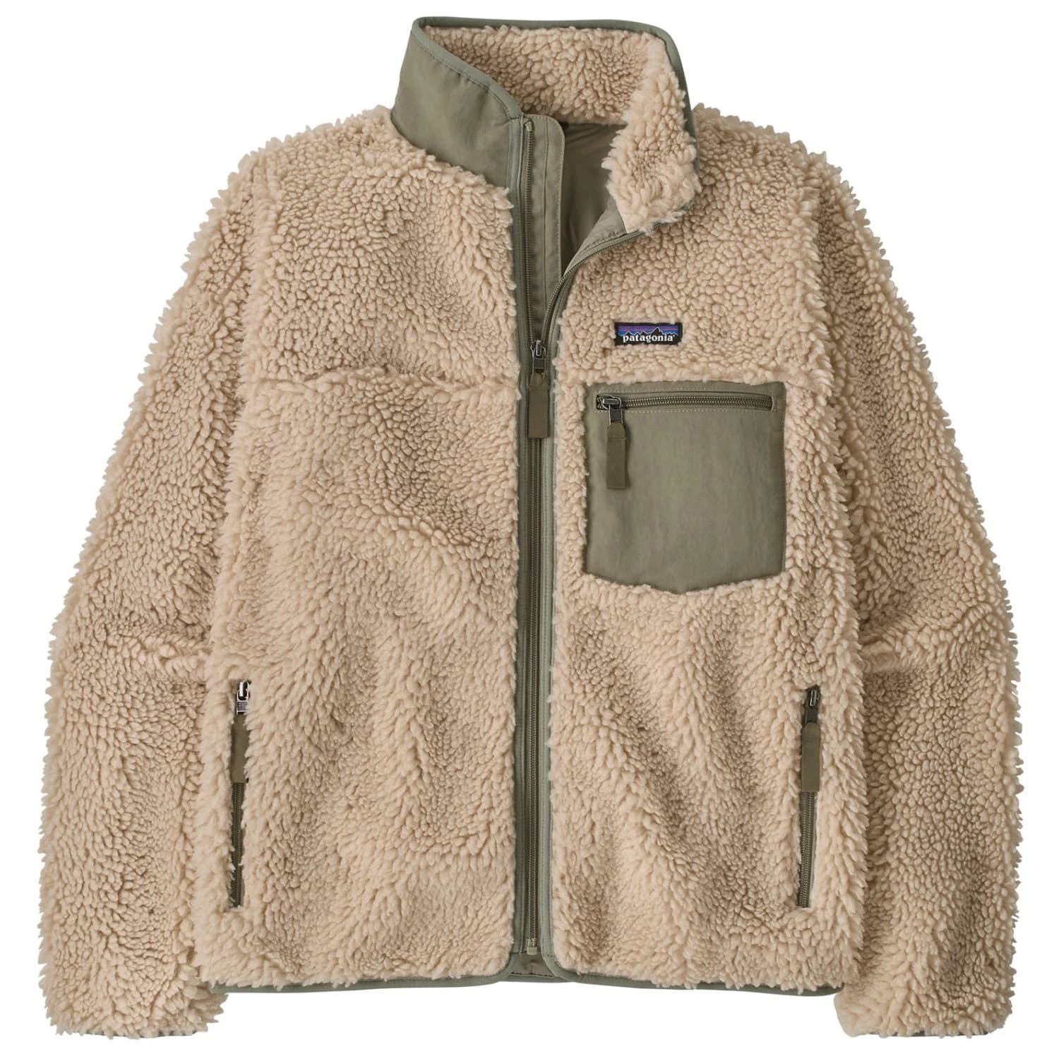 Дамско поларено яке Patagonia Women's Classic Retro-X Jacket Fleece jacket - Dark Natural / River Rock Green