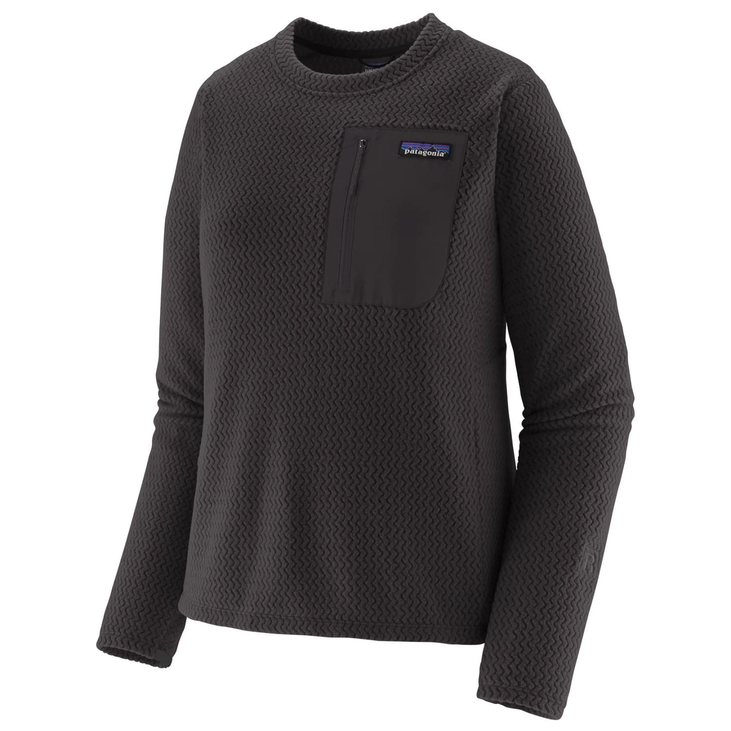 Дамски поларен пуловер Patagonia Women's R1 Air Crew Fleece jumper - Black