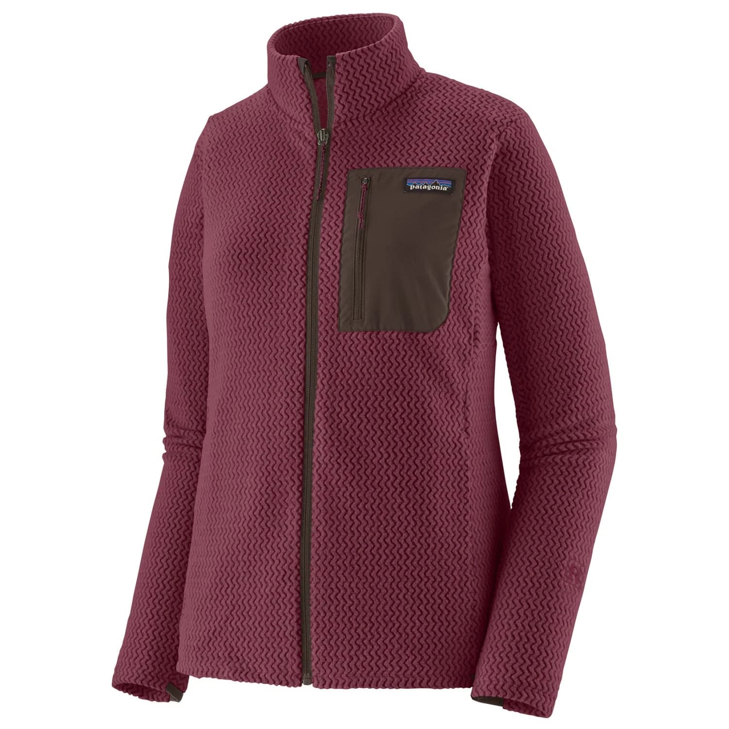 Дамско поларено яке Patagonia Women's R1 Air Jacket Fleece jacket - Berry Fig